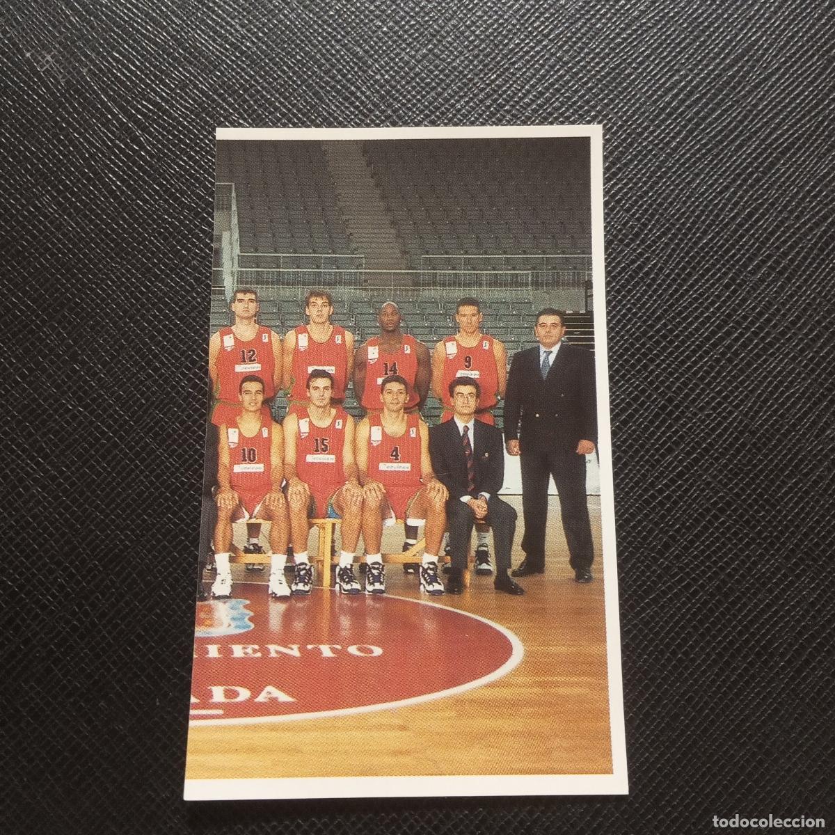 Coleccionismo deportivo: 229 GRANADA PLANTILLA MUNDICROMO ACB 96 97 BALONCESTO 1996 1997 - SIN PEGAR - A100 PG478