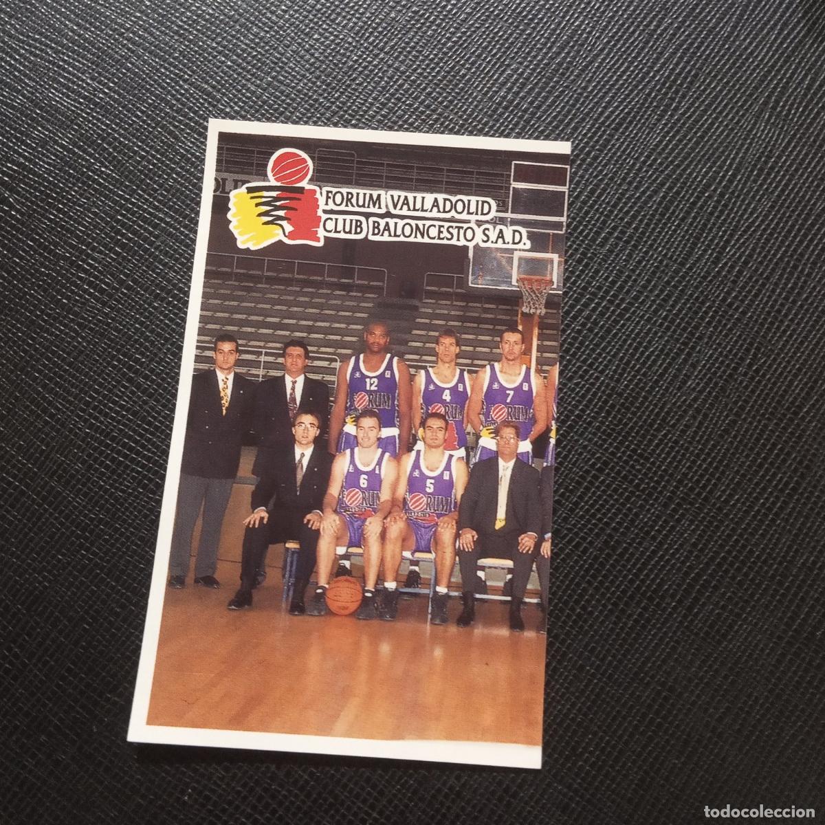 Coleccionismo deportivo: 198 FURUM VALLADOLID PLANTILLA MUNDICROMO ACB 96 97 BALONCESTO 1996 1997 - SIN PEGAR - A100 PG478