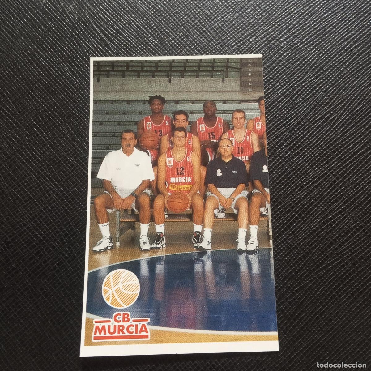 Coleccionismo deportivo: 186 MURCIA PLANTILLA MUNDICROMO ACB 96 97 BALONCESTO 1996 1997 - SIN PEGAR - A100 PG487