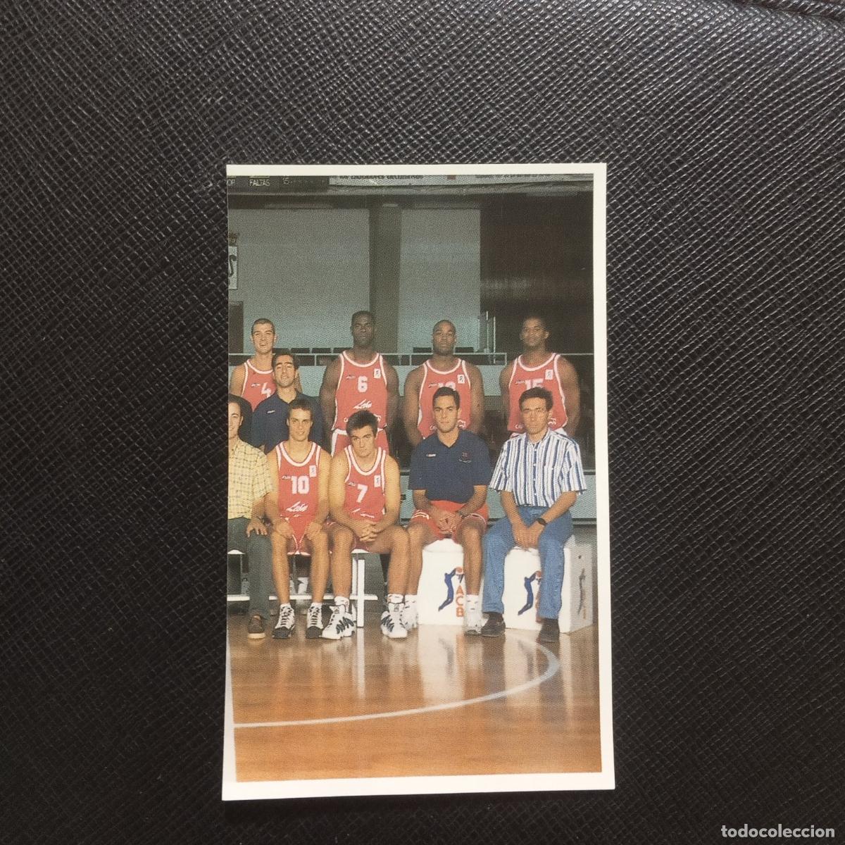 Coleccionismo deportivo: 143 LEON PLANTILLA MUNDICROMO ACB 96 97 BALONCESTO 1996 1997 - SIN PEGAR - A100 PG487