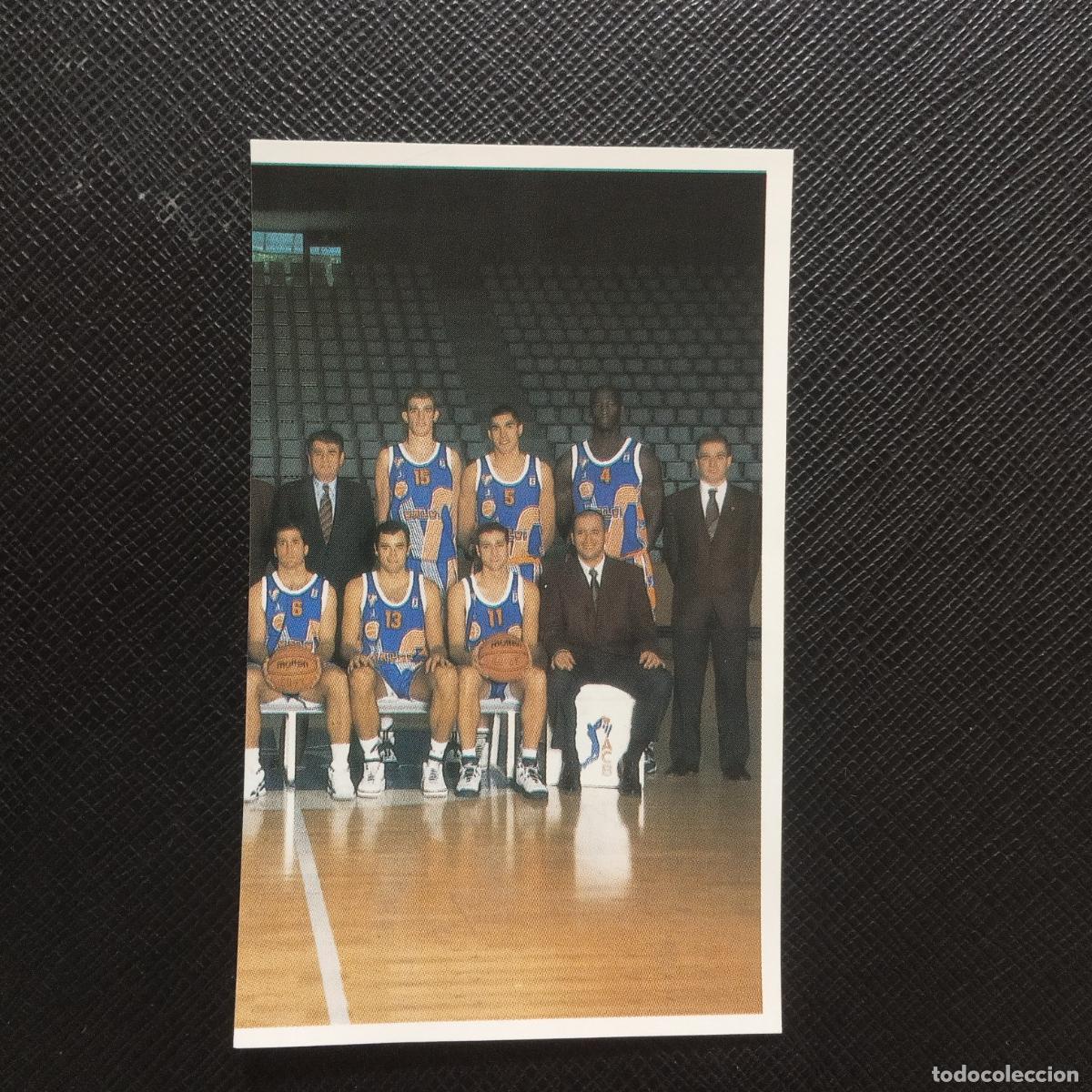 Coleccionismo deportivo: 127 GIRONA PLANTILLA MUNDICROMO ACB 96 97 BALONCESTO 1996 1997 - SIN PEGAR - A100 PG487