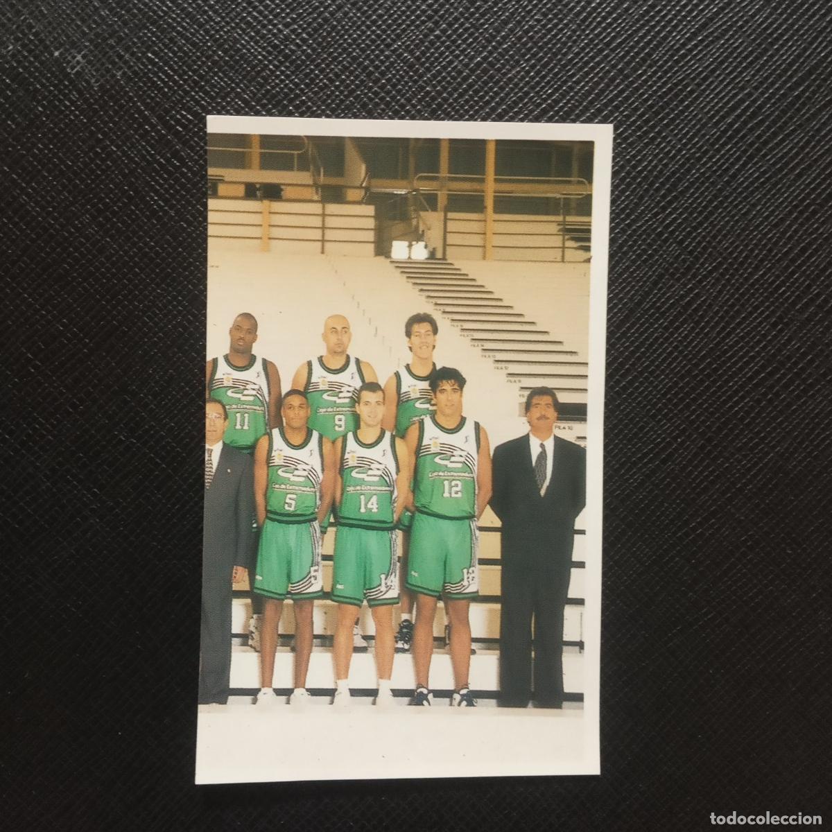 Colecionismo desportivo: 111 CACARES PLANTILLA MUNDICROMO ACB 96 97 BALONCESTO 1996 1997 - SIN PEGAR - A100 PG487