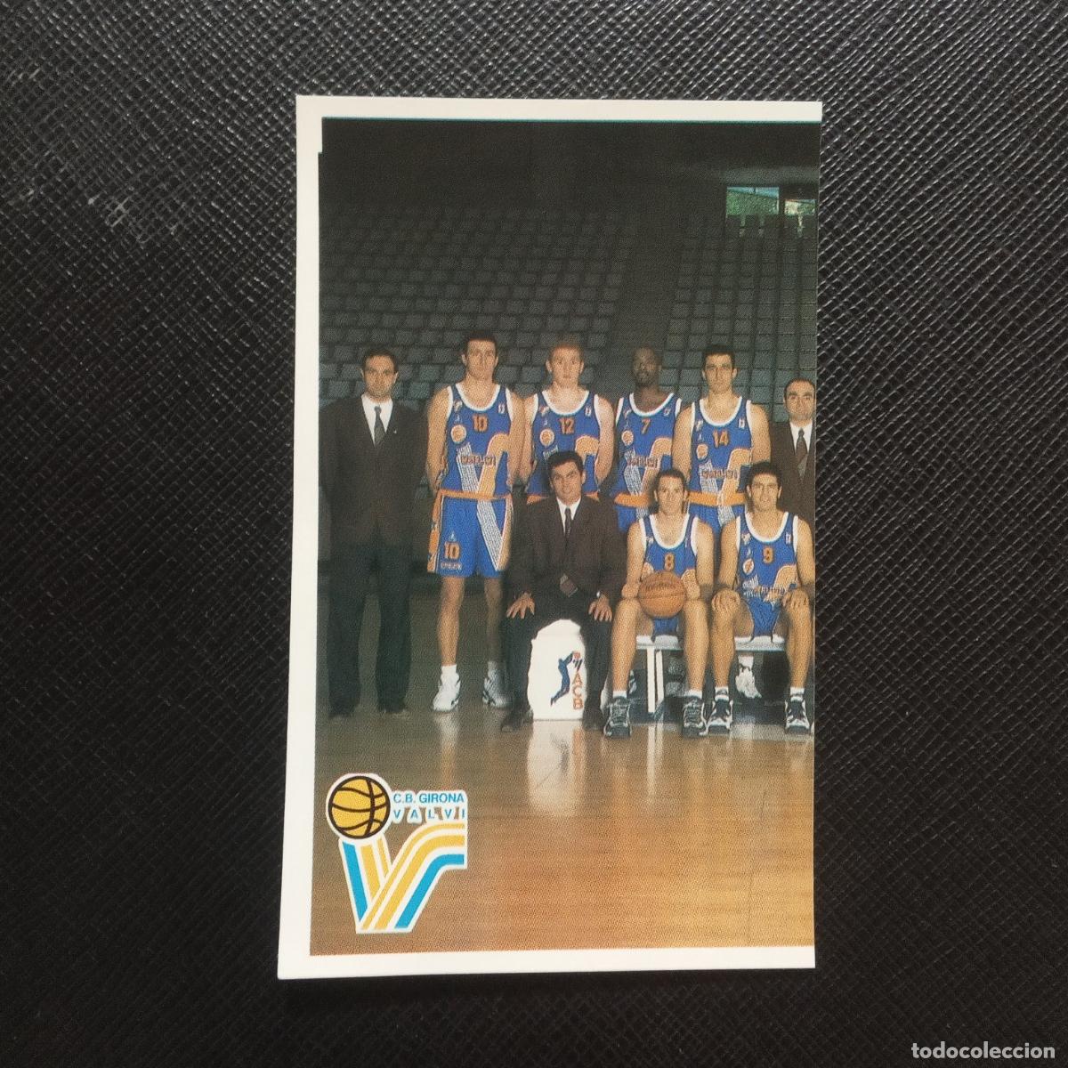 Colecionismo desportivo: 126 GIRONA PLANTILLA MUNDICROMO ACB 96 97 BALONCESTO 1996 1997 - SIN PEGAR - A100 PG487