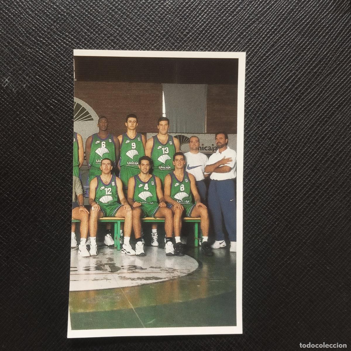 Colecionismo desportivo: 80 MALAGA PLANTILLA MUNDICROMO ACB 96 97 BALONCESTO 1996 1997 - SIN PEGAR - A100 PG487