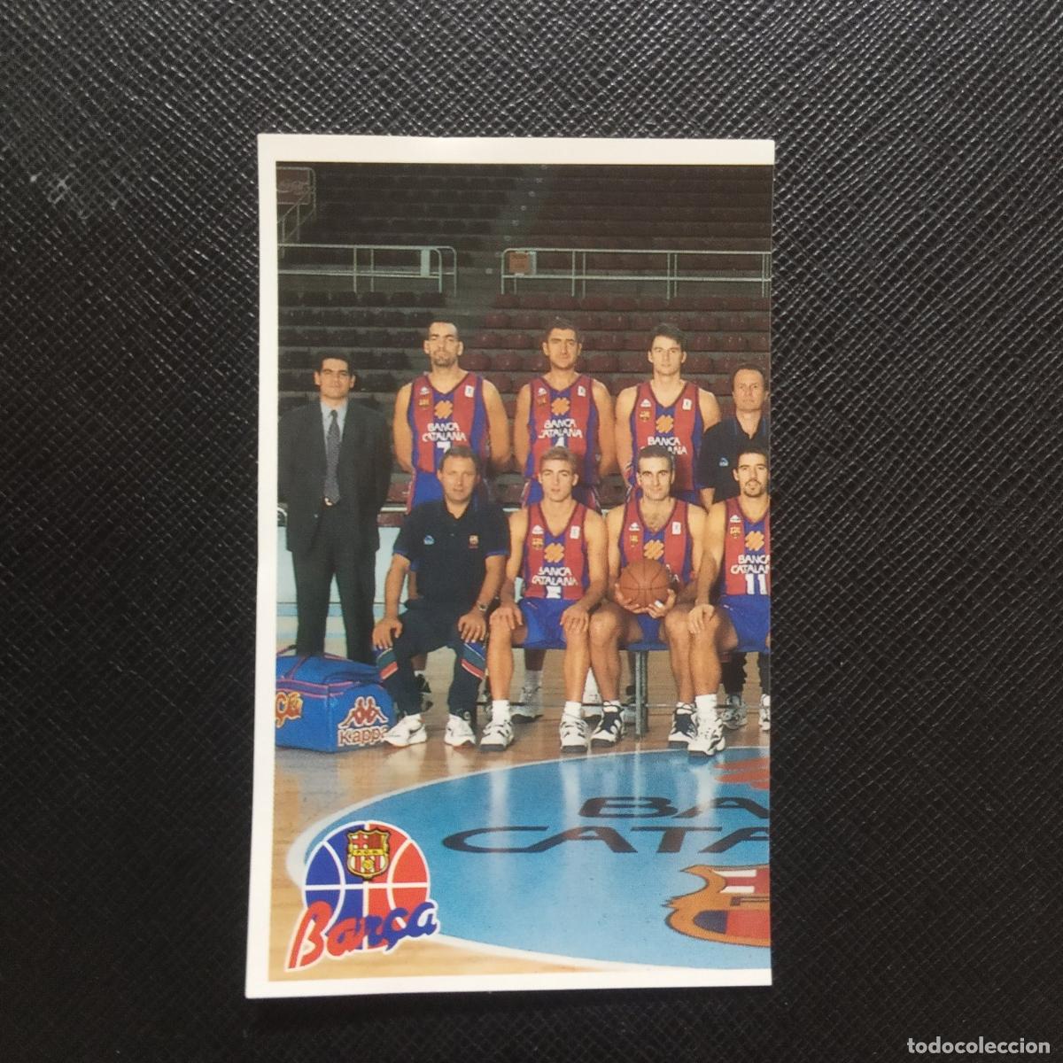 Coleccionismo deportivo: 2 BARCELONA PLANTILLA MUNDICROMO ACB 96 97 BALONCESTO 1996 1997 - SIN PEGAR - A100 PG496