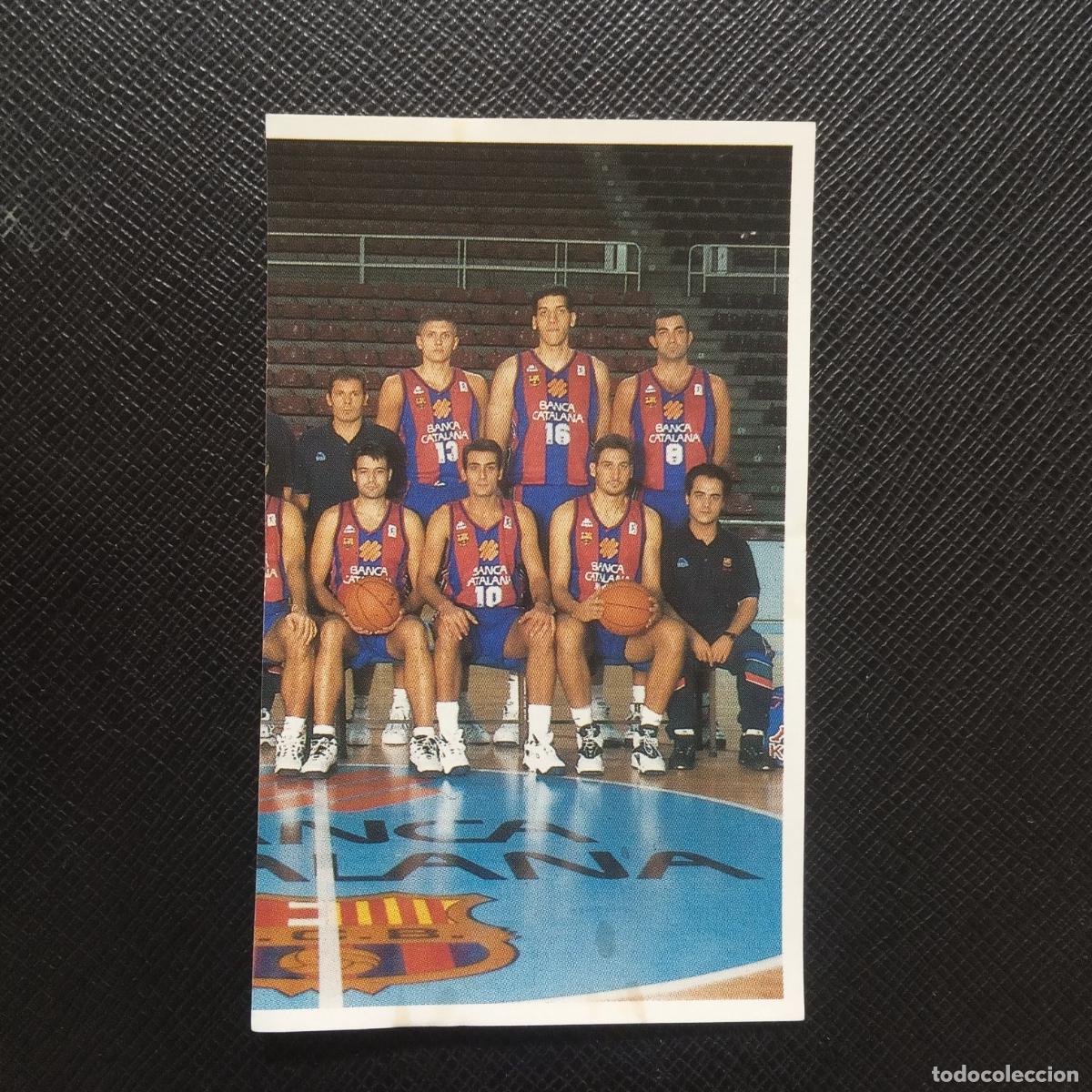 Coleccionismo deportivo: 3 BARCELONA PLANTILLA MUNDICROMO ACB 96 97 BALONCESTO 1996 1997 - SIN PEGAR - A100 PG496