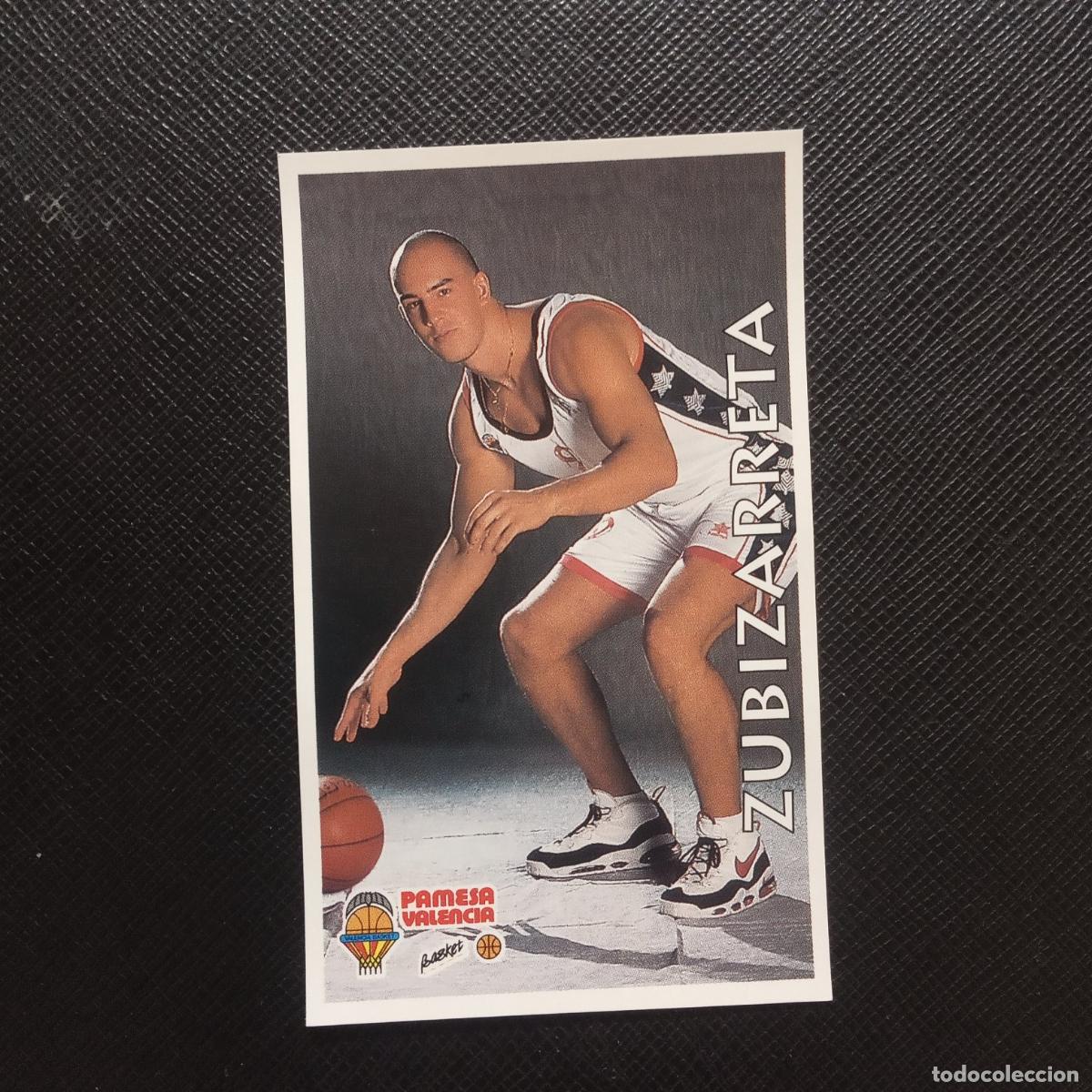 Coleccionismo deportivo: 267 ZUBIZARRETA PAMESA VALENCIA MUNDICROMO ACB 96 97 BALONCESTO 1996 1997 - SIN PEGAR - A100 PG505