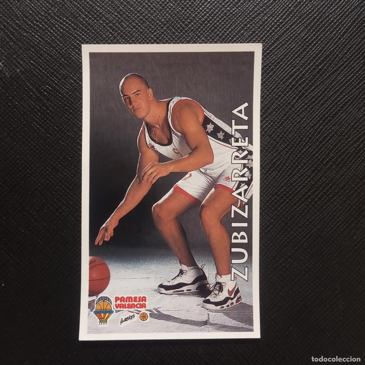 Coleccionismo deportivo: 267 ZUBIZARRETA PAMESA VALENCIA MUNDICROMO ACB 96 97 BALONCESTO 1996 1997 - SIN PEGAR - A100 PG505