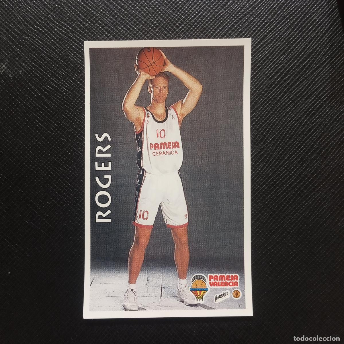 Coleccionismo deportivo: 265 ROGERS PAMESA VALENCIA MUNDICROMO ACB 96 97 BALONCESTO 1996 1997 - SIN PEGAR - A100 PG514