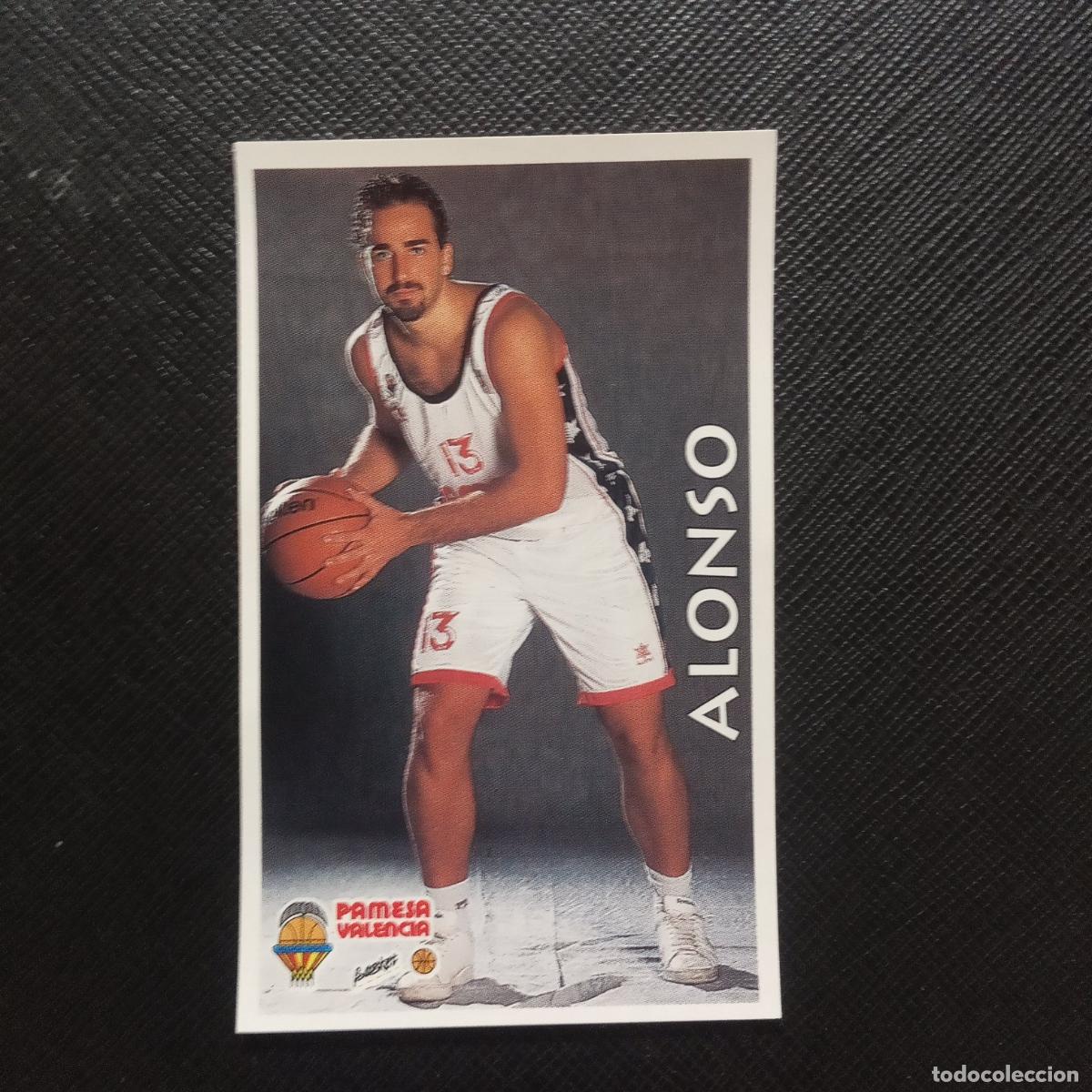 Coleccionismo deportivo: 264 ALONSO PAMESA VALENCIA MUNDICROMO ACB 96 97 BALONCESTO 1996 1997 - SIN PEGAR - A100 PG514