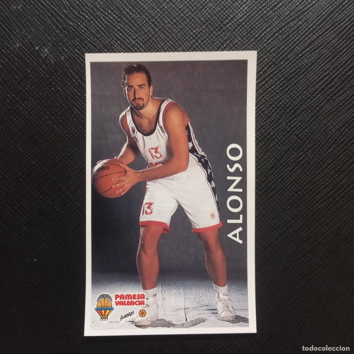 Coleccionismo deportivo: 264 ALONSO PAMESA VALENCIA MUNDICROMO ACB 96 97 BALONCESTO 1996 1997 - SIN PEGAR - A100 PG505