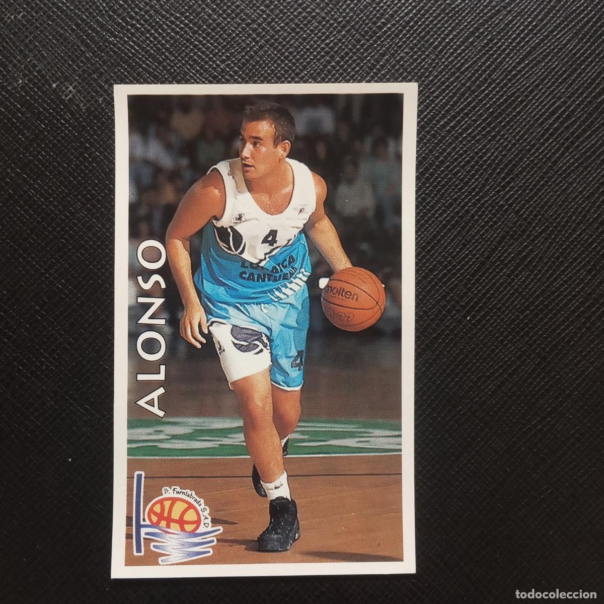 Sports collectibles: 248 ALONSO FUENLABRADA MUNDICROMO ACB 96 97 BALONCESTO 1996 1997 - SIN PEGAR - A100 PG505