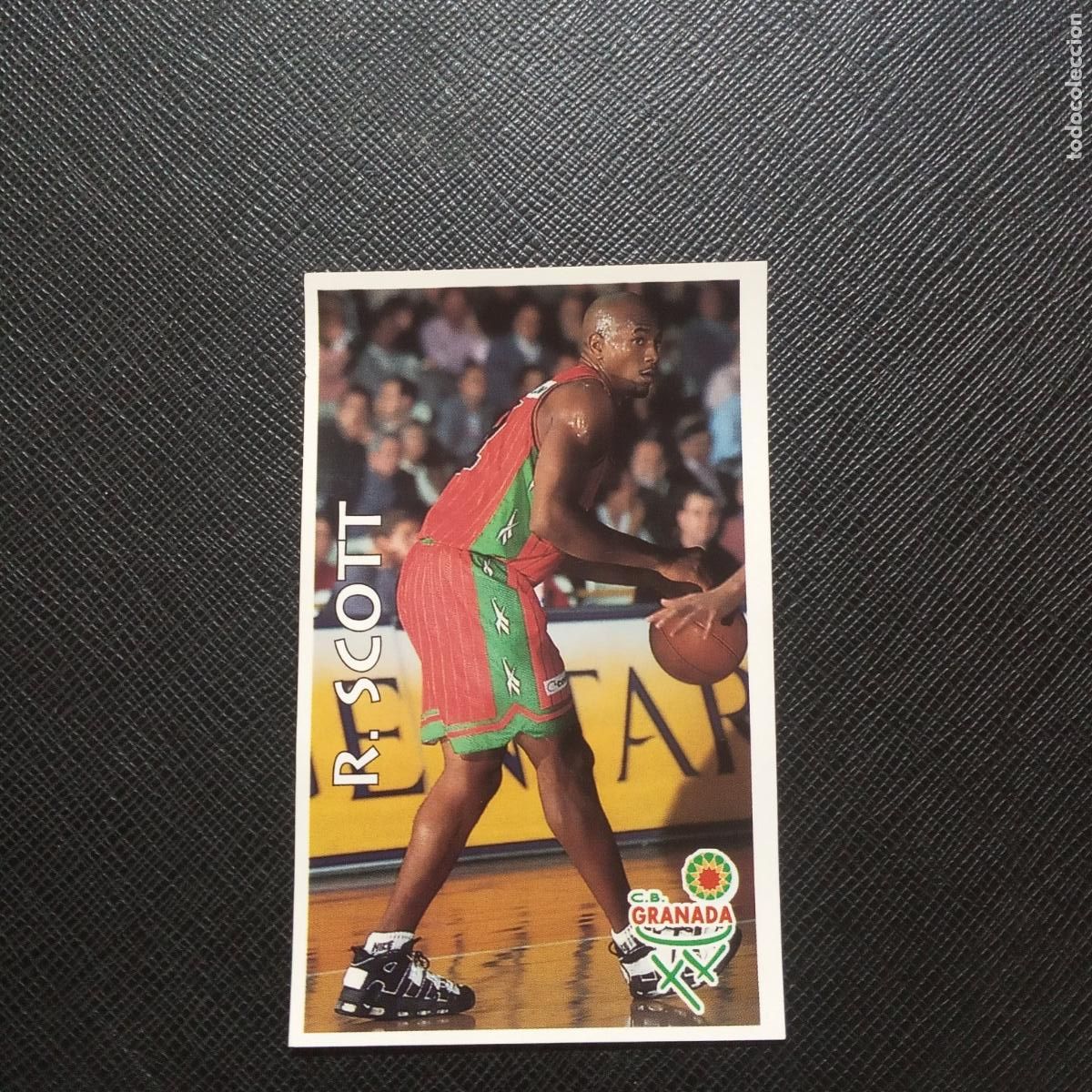 Coleccionismo deportivo: 235 R SCOTT GRANADA MUNDICROMO ACB 96 97 BALONCESTO 1996 1997 - SIN PEGAR - A100 PG514
