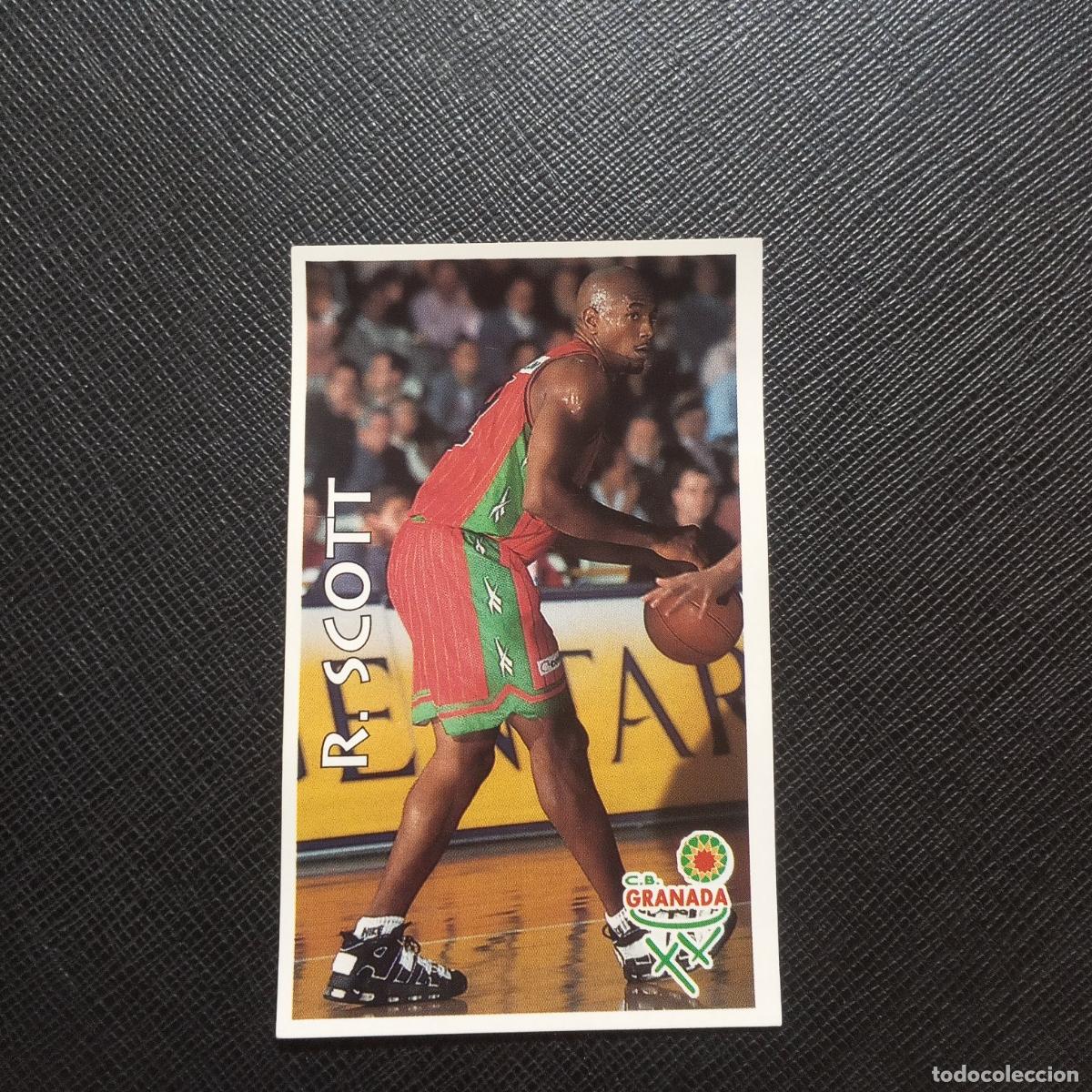 Coleccionismo deportivo: 235 R SCOTT GRANADA MUNDICROMO ACB 96 97 BALONCESTO 1996 1997 - SIN PEGAR - A100 PG514