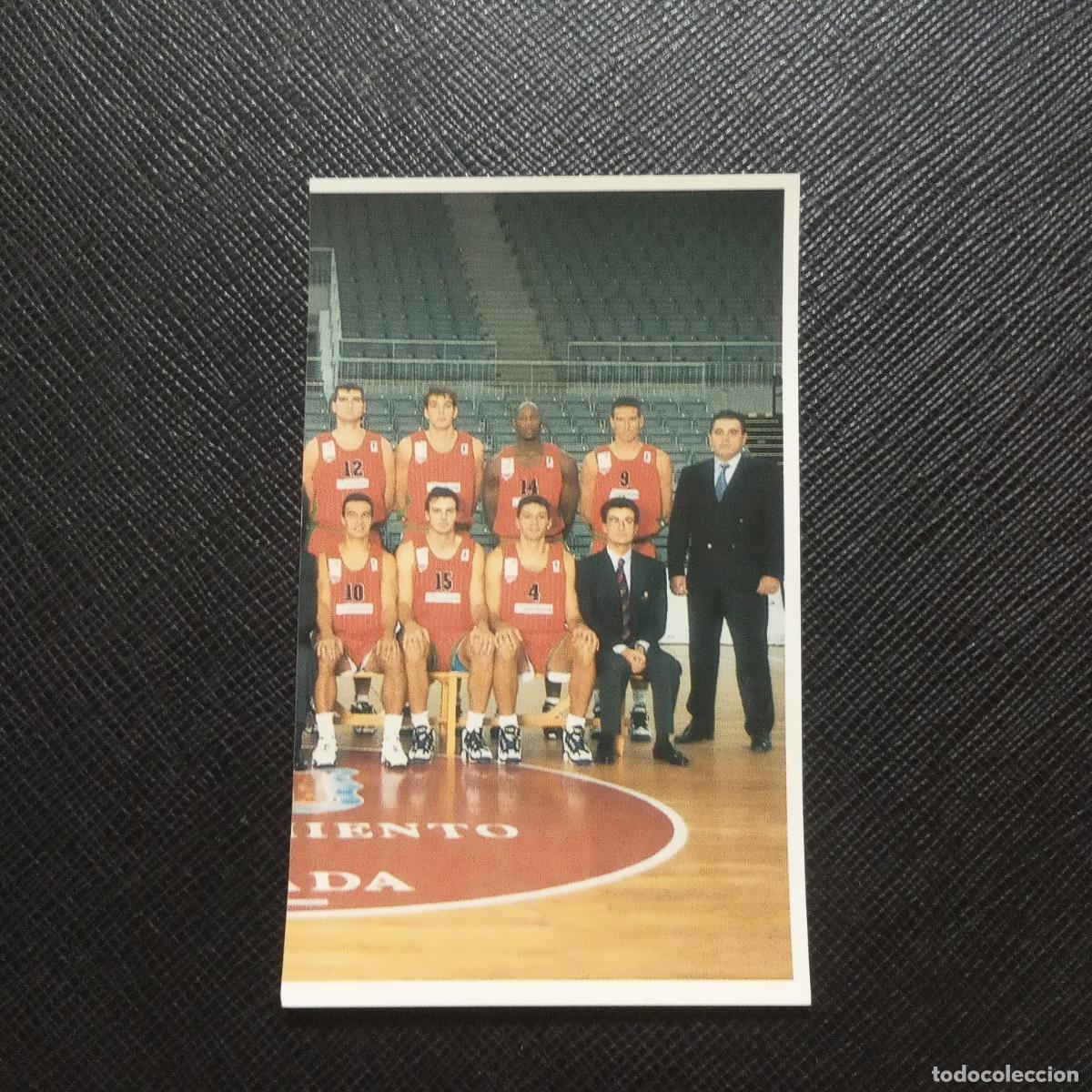 Coleccionismo deportivo: 229 PLANTILLA GRANADA MUNDICROMO ACB 96 97 BALONCESTO 1996 1997 - SIN PEGAR - A100 PG514