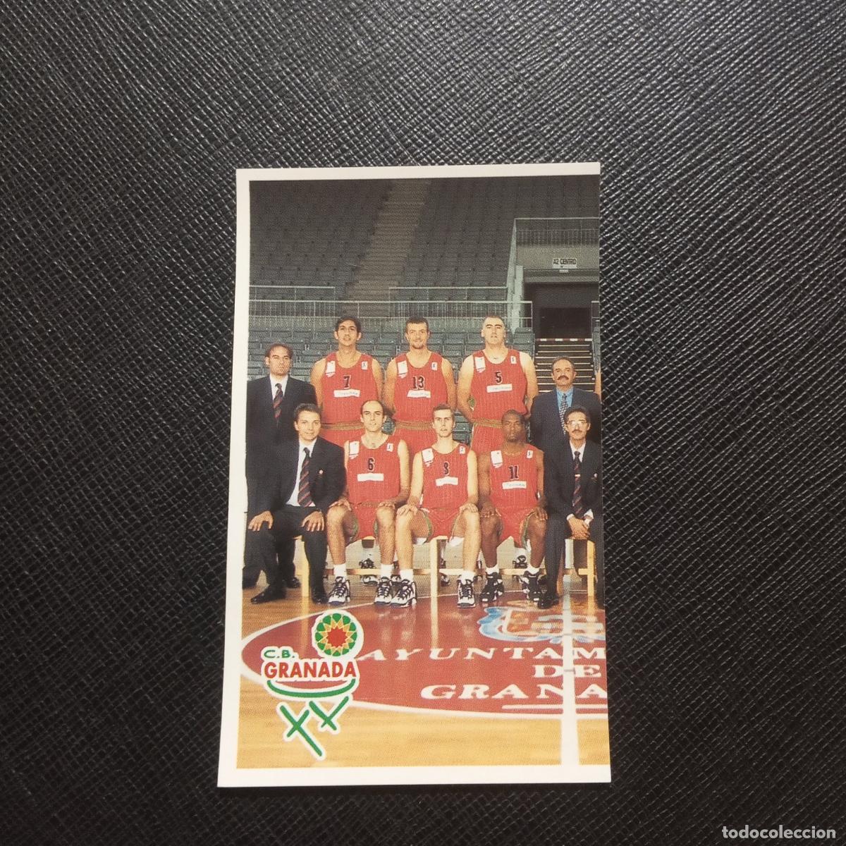Coleccionismo deportivo: 228 PLANTILLA GRANADA MUNDICROMO ACB 96 97 BALONCESTO 1996 1997 - SIN PEGAR - A100 PG514