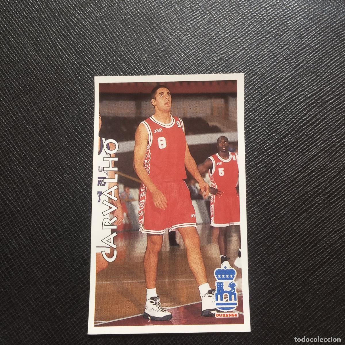 Coleccionismo deportivo: 224 CARVALHO OURENSE MUNDICROMO ACB 96 97 BALONCESTO 1996 1997 - SIN PEGAR - A100 PG514