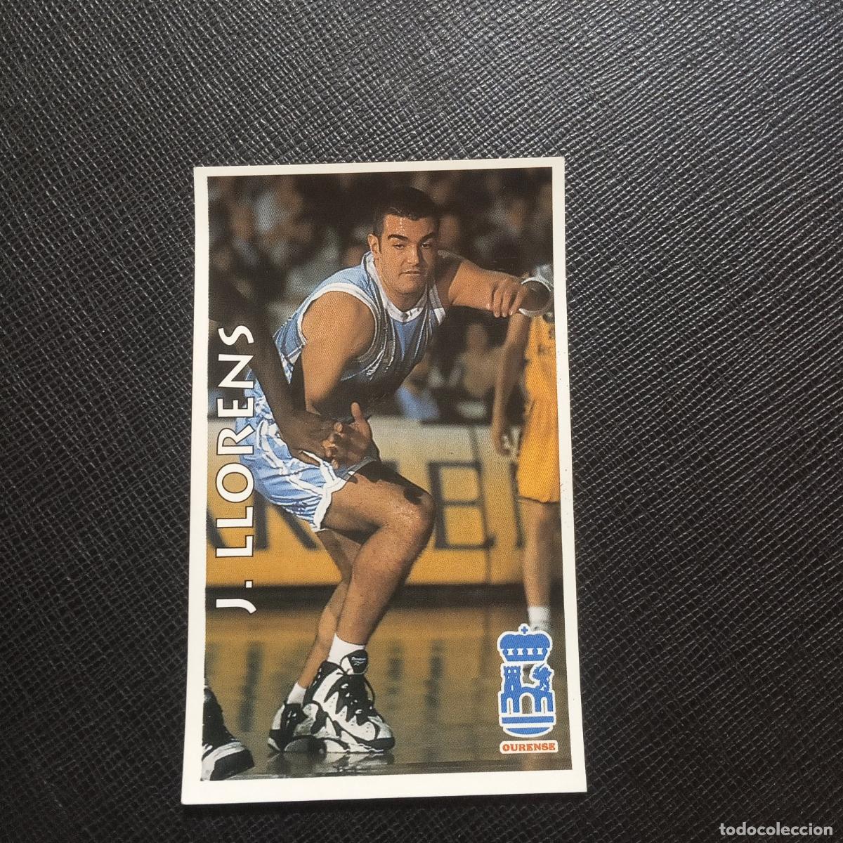 Coleccionismo deportivo: 221 J LLORENS OURENSE MUNDICROMO ACB 96 97 BALONCESTO 1996 1997 - SIN PEGAR - A100 PG523
