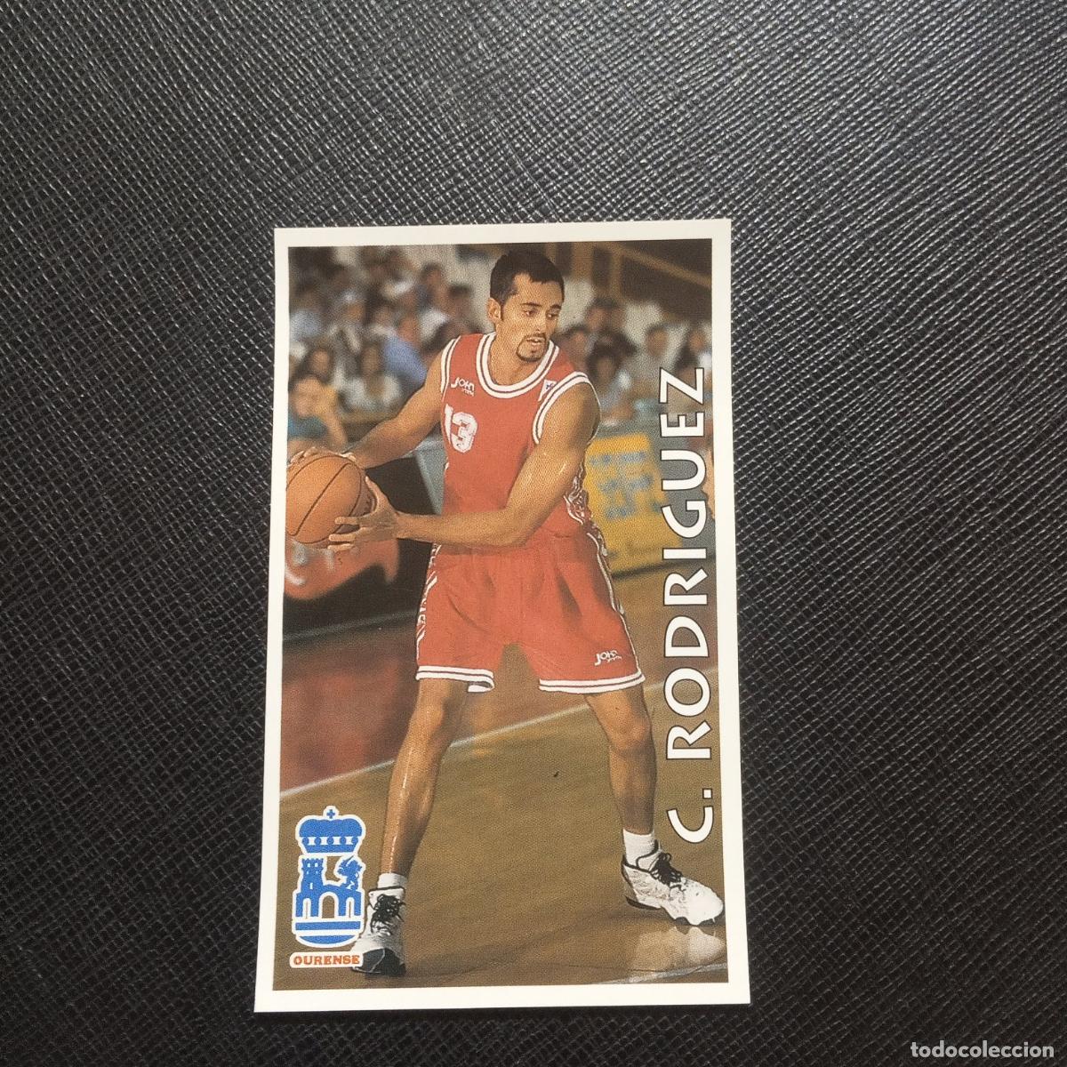 Coleccionismo deportivo: 219 C RODRIGUEZ OURENSE MUNDICROMO ACB 96 97 BALONCESTO 1996 1997 - SIN PEGAR - A100 PG523