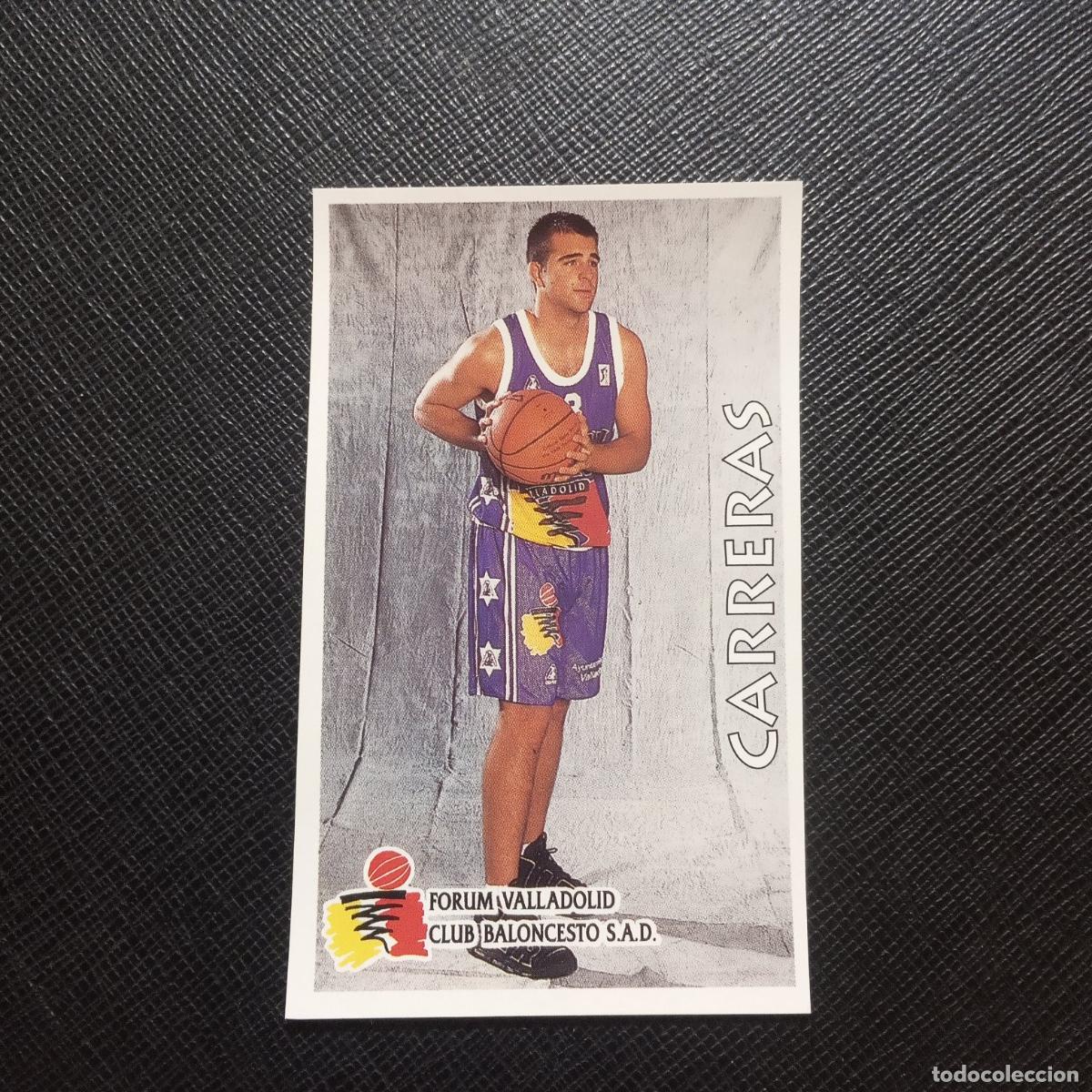 Coleccionismo deportivo: 212 CARRERAS FORUM VALLADOLID MUNDICROMO ACB 96 97 BALONCESTO 1996 1997 - SIN PEGAR - A100 PG523