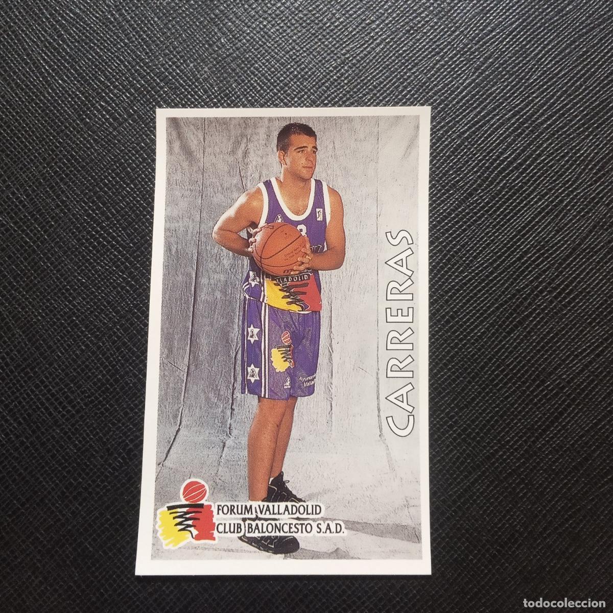 Coleccionismo deportivo: 212 CARRERAS FORUM VALLADOLID MUNDICROMO ACB 96 97 BALONCESTO 1996 1997 - SIN PEGAR - A100 PG523
