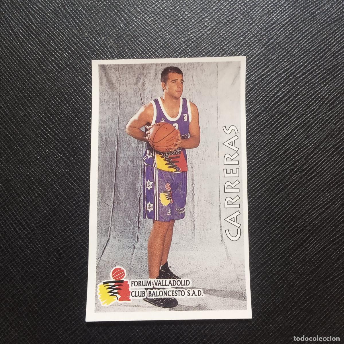 Coleccionismo deportivo: 212 CARRERAS FORUM VALLADOLID MUNDICROMO ACB 96 97 BALONCESTO 1996 1997 - SIN PEGAR - A100 PG523