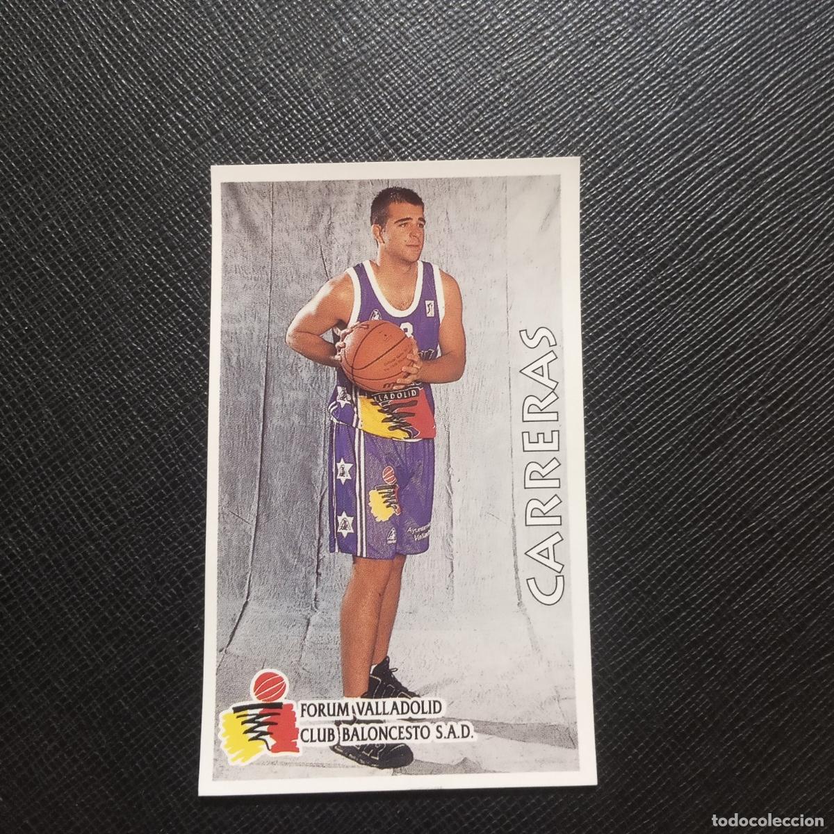 Coleccionismo deportivo: 212 CARRERAS FORUM VALLADOLID MUNDICROMO ACB 96 97 BALONCESTO 1996 1997 - SIN PEGAR - A100 PG523