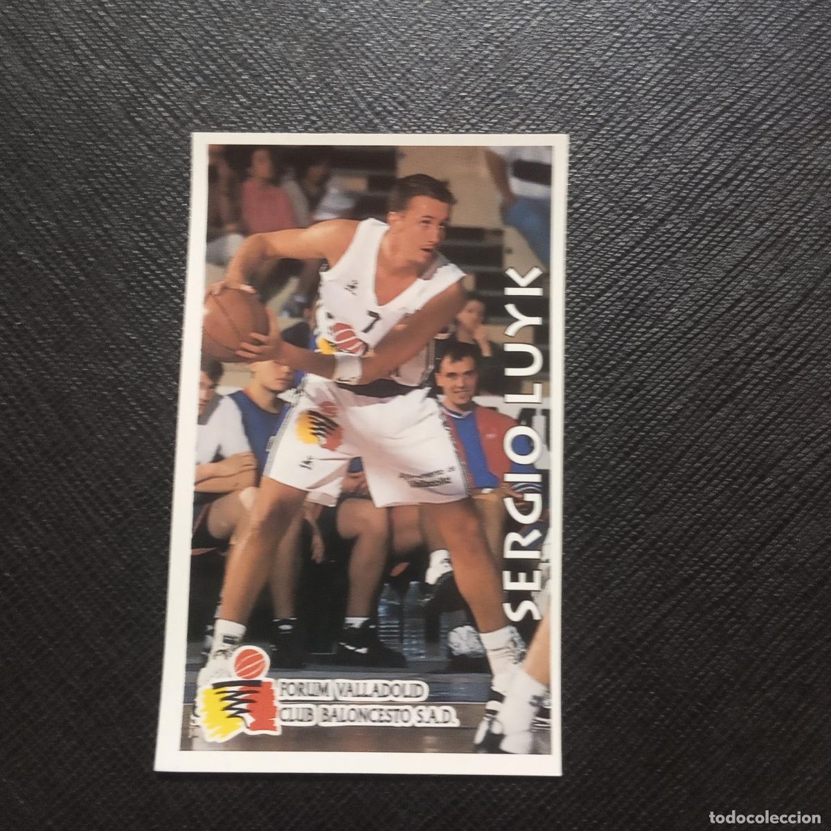 Coleccionismo deportivo: 204 SERGIO LUYK FORUM VALLADOLID MUNDICROMO ACB 96 97 BALONCESTO 1996 1997 - SIN PEGAR - A100 PG523