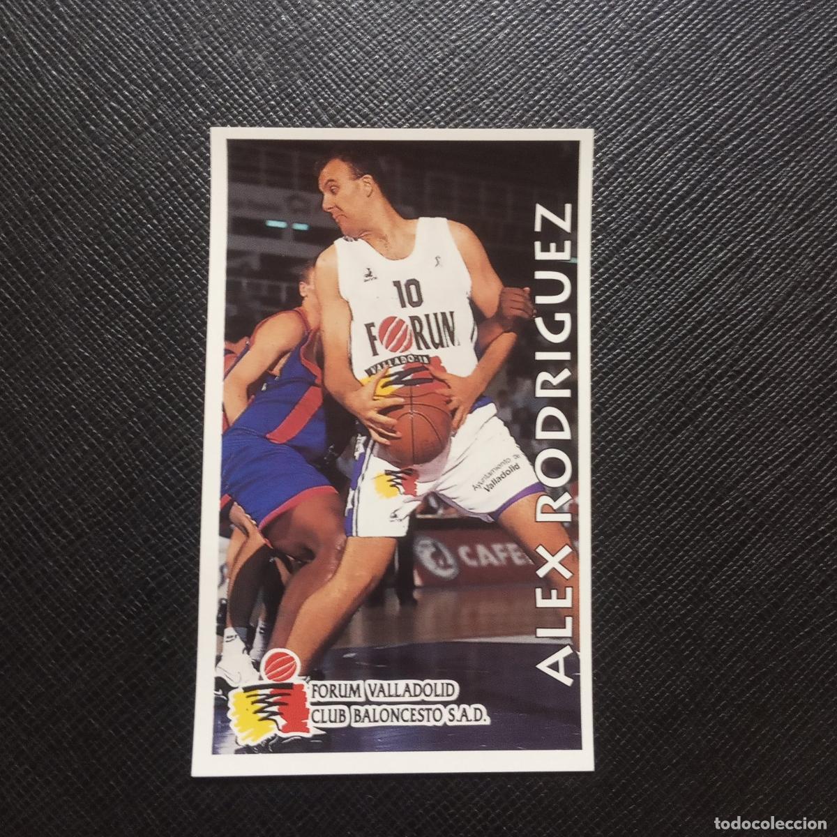 Coleccionismo deportivo: 206 ALEX RODRIGUEZ VALLADOLID MUNDICROMO ACB 96 97 BALONCESTO 1996 1997 - SIN PEGAR - A100 PG523