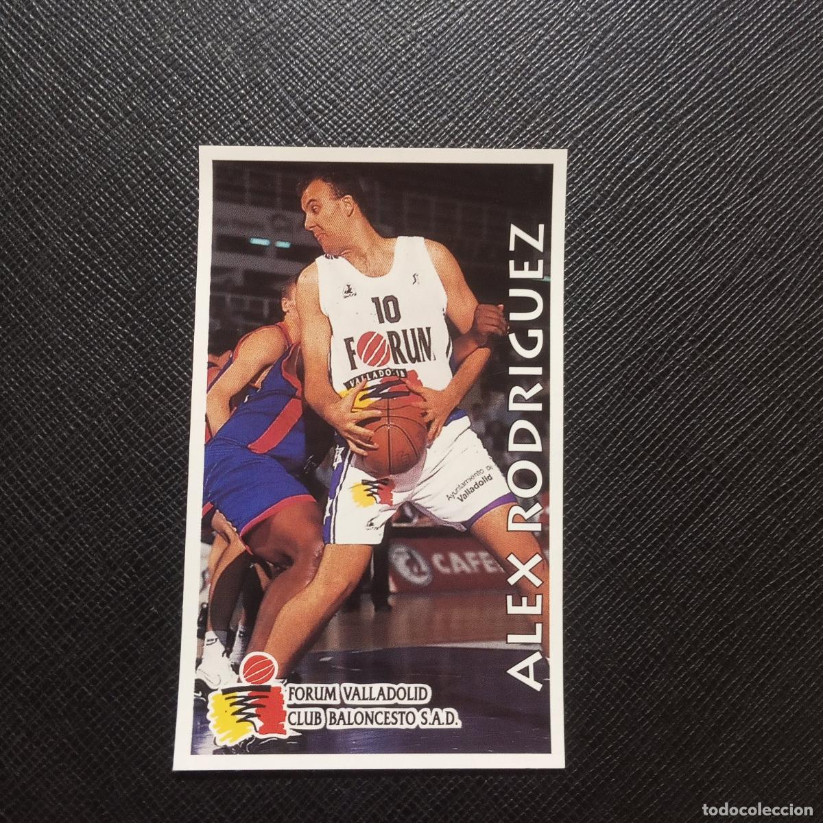 Coleccionismo deportivo: 206 ALEX RODRIGUEZ VALLADOLID MUNDICROMO ACB 96 97 BALONCESTO 1996 1997 - SIN PEGAR - A100 PG532