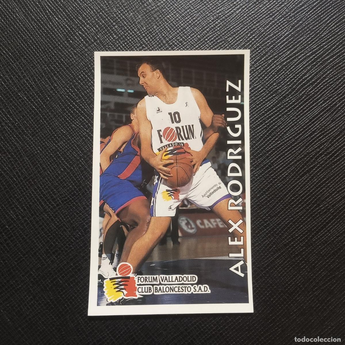 Coleccionismo deportivo: 206 ALEX RODRIGUEZ VALLADOLID MUNDICROMO ACB 96 97 BALONCESTO 1996 1997 - SIN PEGAR - A100 PG532