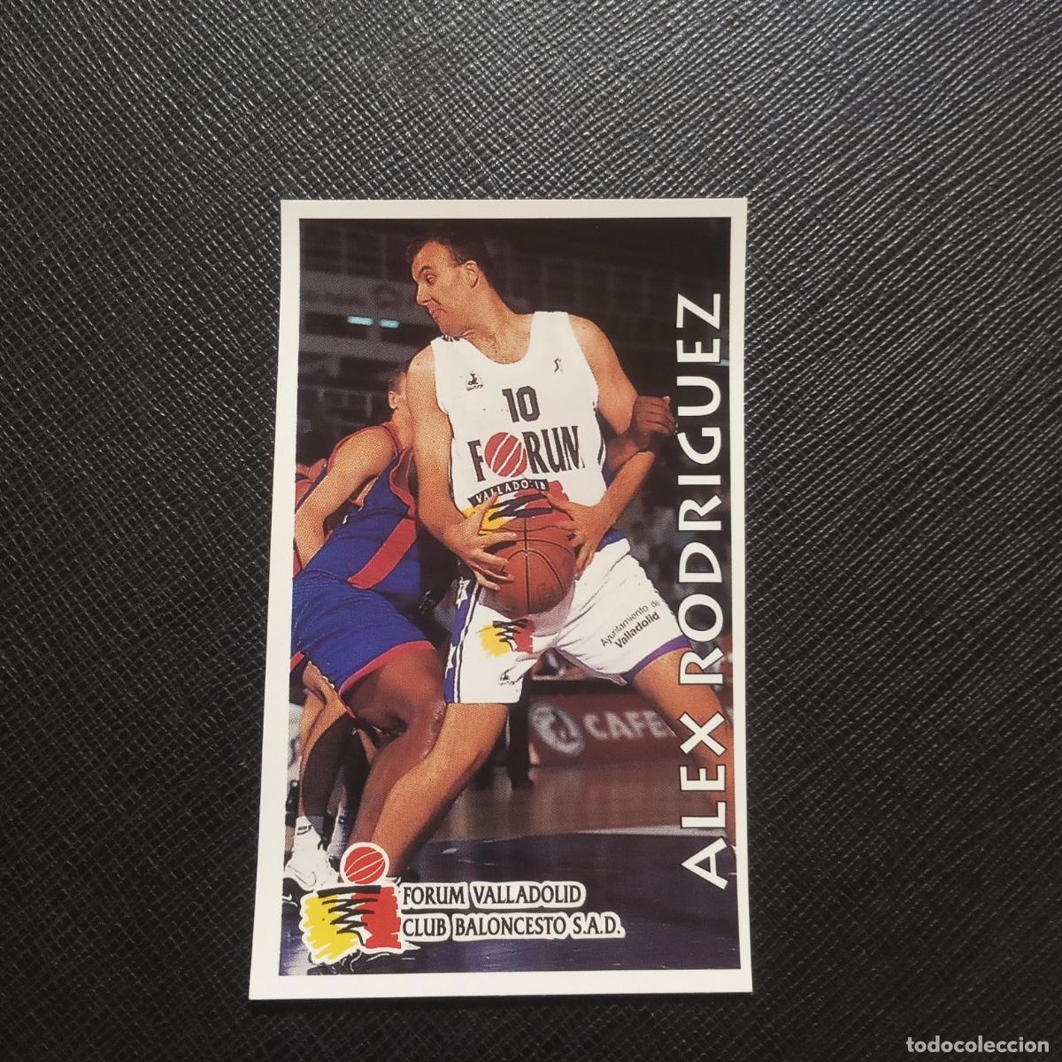 Coleccionismo deportivo: 206 ALEX RODRIGUEZ VALLADOLID MUNDICROMO ACB 96 97 BALONCESTO 1996 1997 - SIN PEGAR - A100 PG532