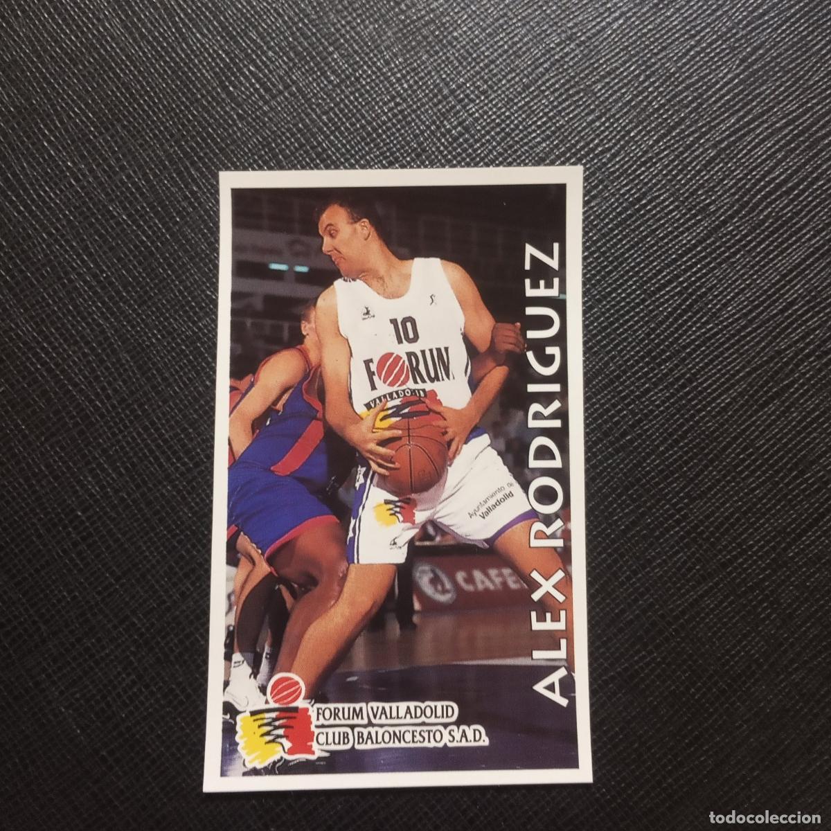 Coleccionismo deportivo: 206 ALEX RODRIGUEZ VALLADOLID MUNDICROMO ACB 96 97 BALONCESTO 1996 1997 - SIN PEGAR - A100 PG532