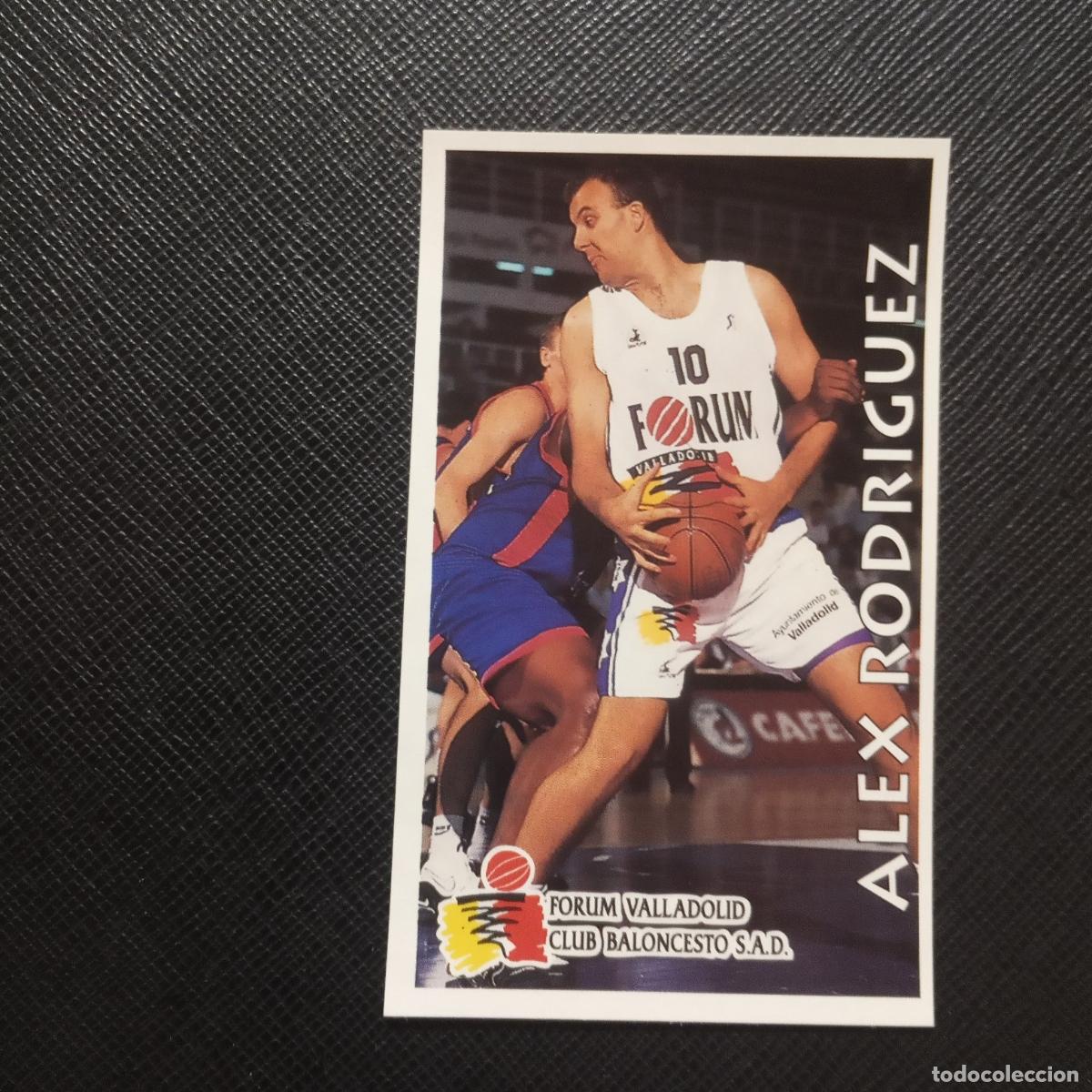 Coleccionismo deportivo: 206 ALEX RODRIGUEZ VALLADOLID MUNDICROMO ACB 96 97 BALONCESTO 1996 1997 - SIN PEGAR - A100 PG532