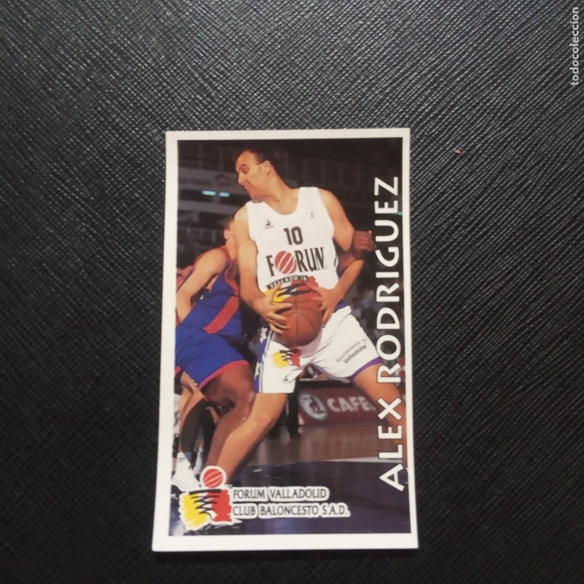 Coleccionismo deportivo: 206 ALEX RODRIGUEZ VALLADOLID MUNDICROMO ACB 96 97 BALONCESTO 1996 1997 - SIN PEGAR - A100 PG532