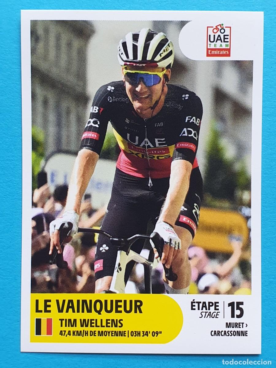 Collezionismo sportivo: WINNER Stage 15 #T15 TIM WELLENS (UAE) - Panini TOUR FRANCE 2025 Sticker