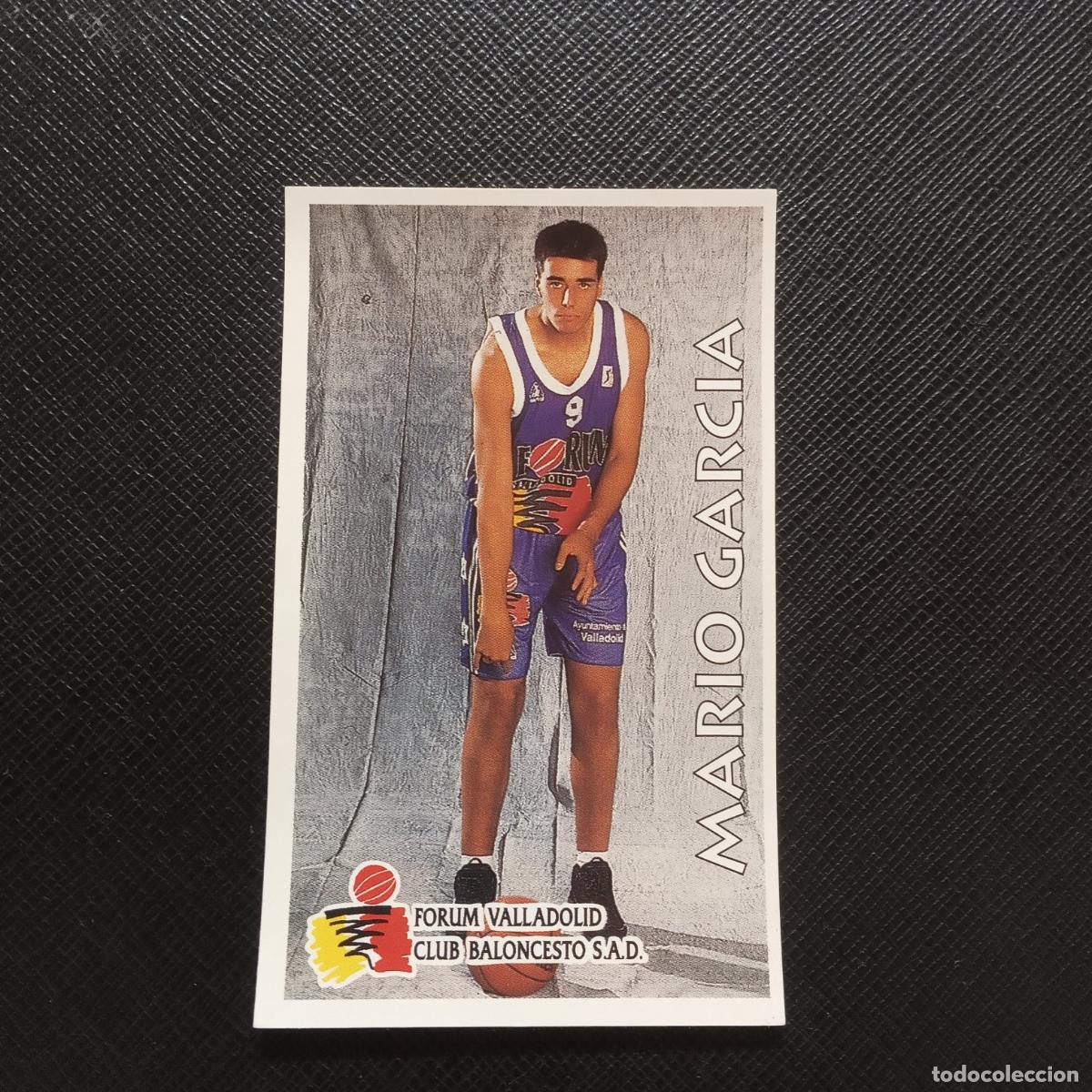 Coleccionismo deportivo: 208 MARIO GARCIA VALLADOLID MUNDICROMO ACB 96 97 BALONCESTO 1996 1997 - SIN PEGAR - A100 PG532