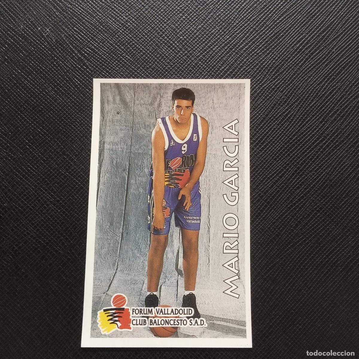Coleccionismo deportivo: 208 MARIO GARCIA VALLADOLID MUNDICROMO ACB 96 97 BALONCESTO 1996 1997 - SIN PEGAR - A100 PG532