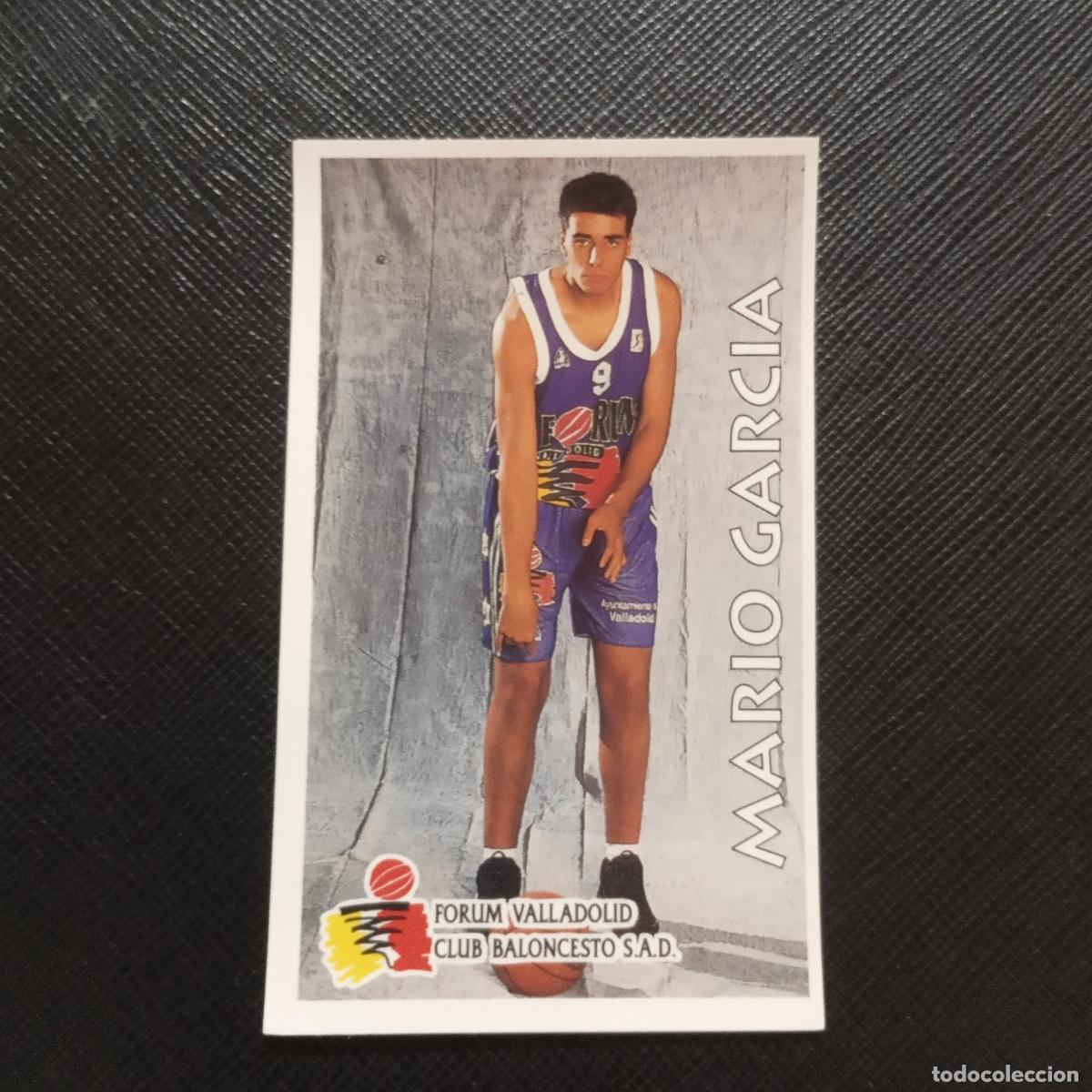 Coleccionismo deportivo: 208 MARIO GARCIA VALLADOLID MUNDICROMO ACB 96 97 BALONCESTO 1996 1997 - SIN PEGAR - A100 PG532
