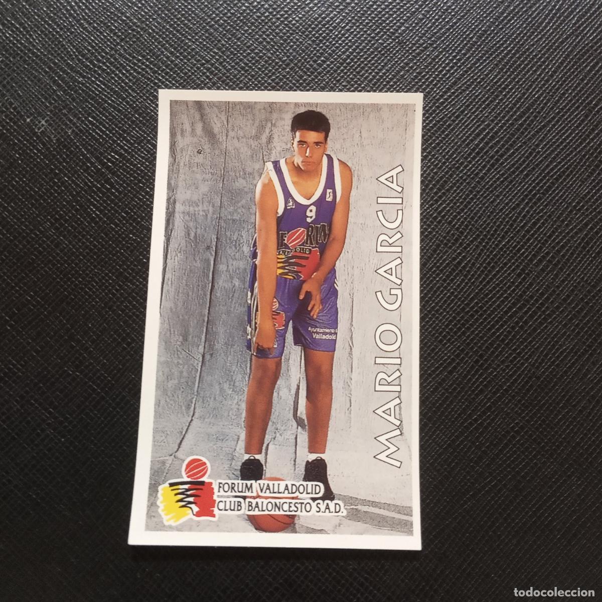 Coleccionismo deportivo: 208 MARIO GARCIA VALLADOLID MUNDICROMO ACB 96 97 BALONCESTO 1996 1997 - SIN PEGAR - A100 PG532