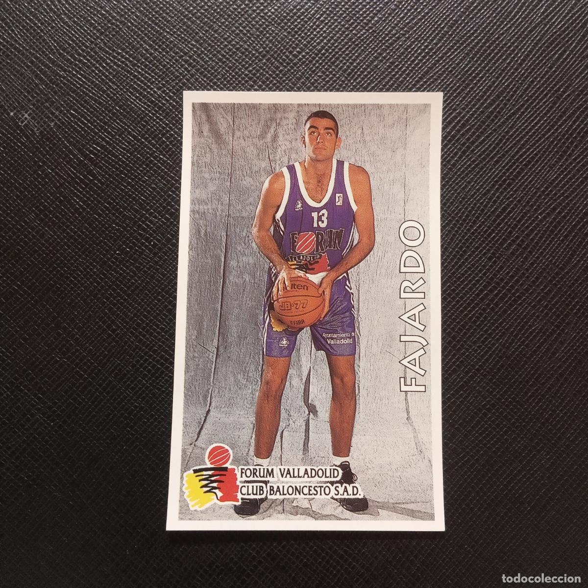 Colecionismo desportivo: 210 FAJARDO FORUM VALLADOLID MUNDICROMO ACB 96 97 BALONCESTO 1996 1997 - SIN PEGAR - A100 PG532 B