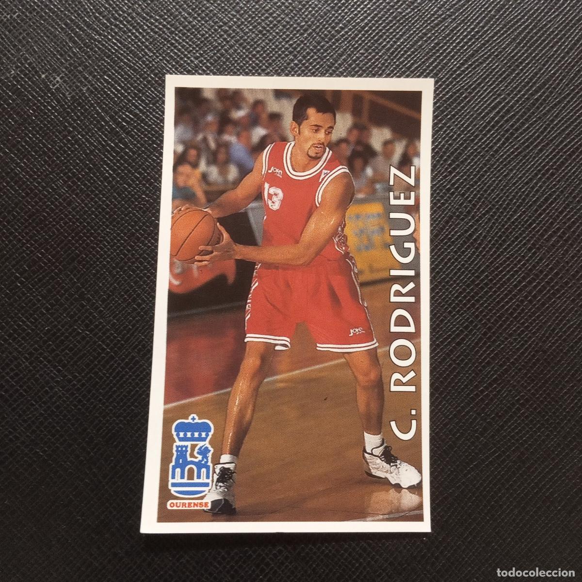 Colecionismo desportivo: 219 C RODRIGUEZ OURENSE MUNDICROMO ACB 96 97 BALONCESTO 1996 1997 - SIN PEGAR - A100 PG532