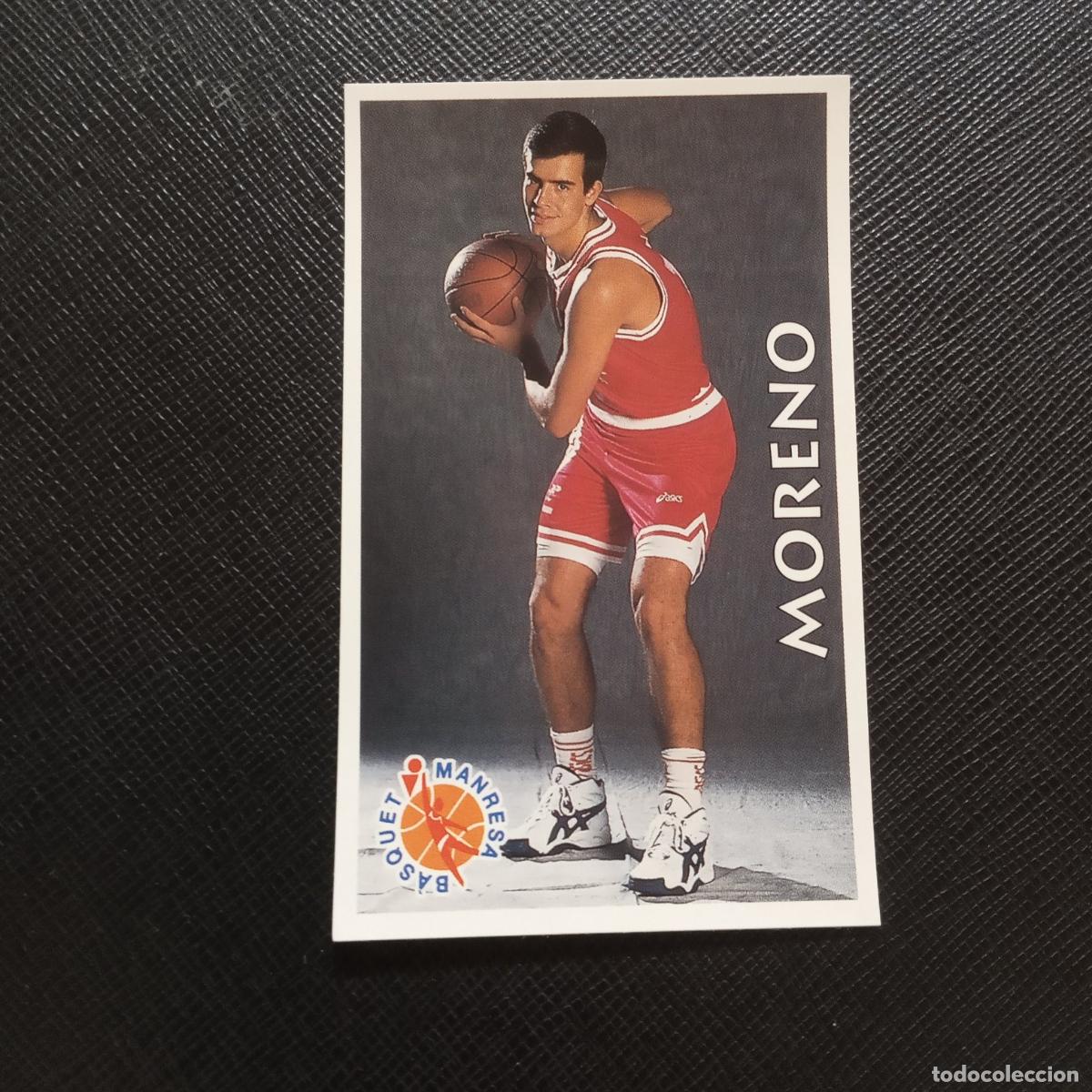Coleccionismo deportivo: 58 MORENO OURENSE MUNDICROMO ACB 96 97 BALONCESTO 1996 1997 - SIN PEGAR - A98 PG1