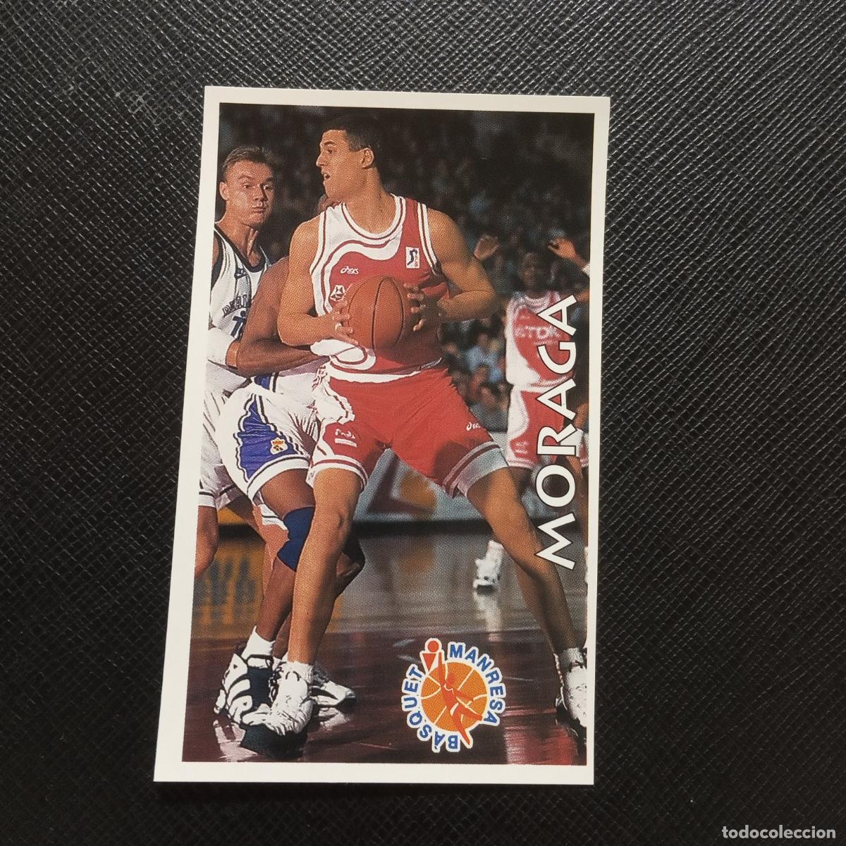 Coleccionismo deportivo: 60 MORAGA MANRESA MUNDICROMO ACB 96 97 BALONCESTO 1996 1997 - SIN PEGAR - A98 PG10
