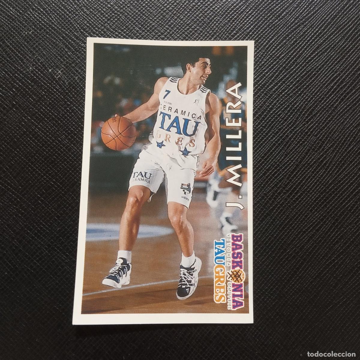 Coleccionismo deportivo: 98 MILLERA BASKONIA TAUGRES MUNDICROMO ACB 96 97 BALONCESTO 1996 1997 - SIN PEGAR - A98 PG37