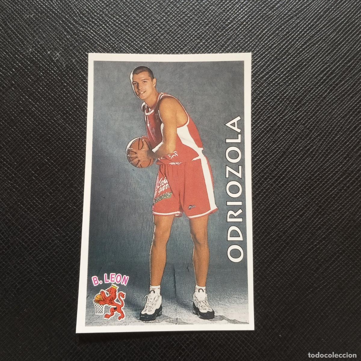 Coleccionismo deportivo: 149 ODRIOZOLA LEON MUNDICROMO ACB 96 97 BALONCESTO 1996 1997 - SIN PEGAR - A98 PG46