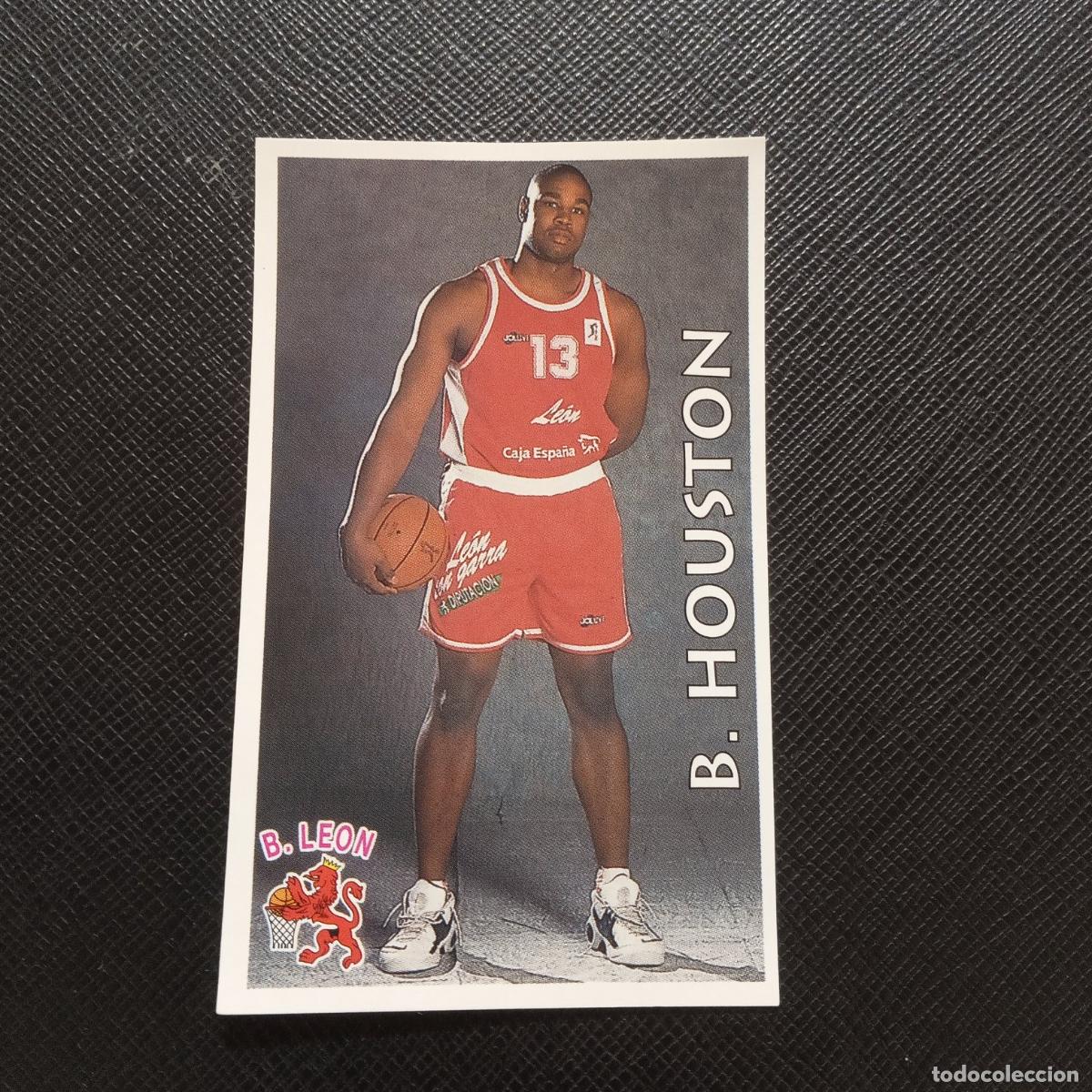 Coleccionismo deportivo: 152 B HOUSTON LEON MUNDICROMO ACB 96 97 BALONCESTO 1996 1997 - SIN PEGAR - A98 PG46