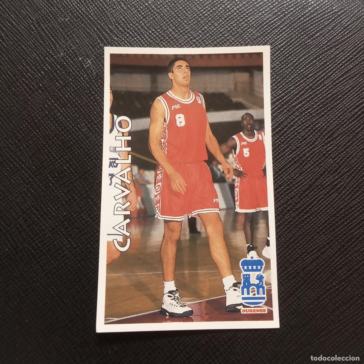 Coleccionismo deportivo: 244 CARVALHO OURENSE MUNDICROMO ACB 96 97 BALONCESTO 1996 1997 - SIN PEGAR - A98 PG64
