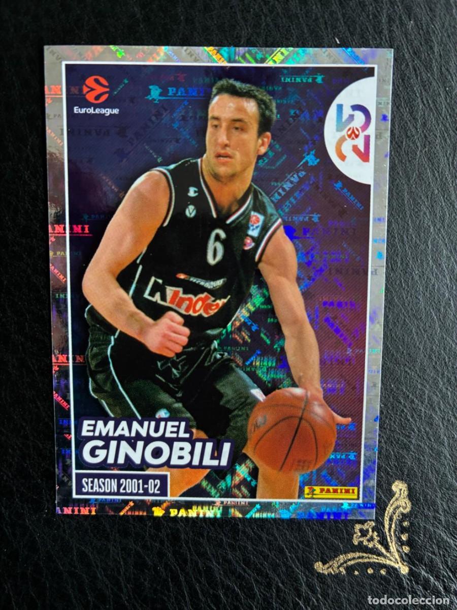 Collezionismo sportivo: 421 EMANUEL GINOBILI EUROLEAGUE 25 26 2025 2026 PANINI album