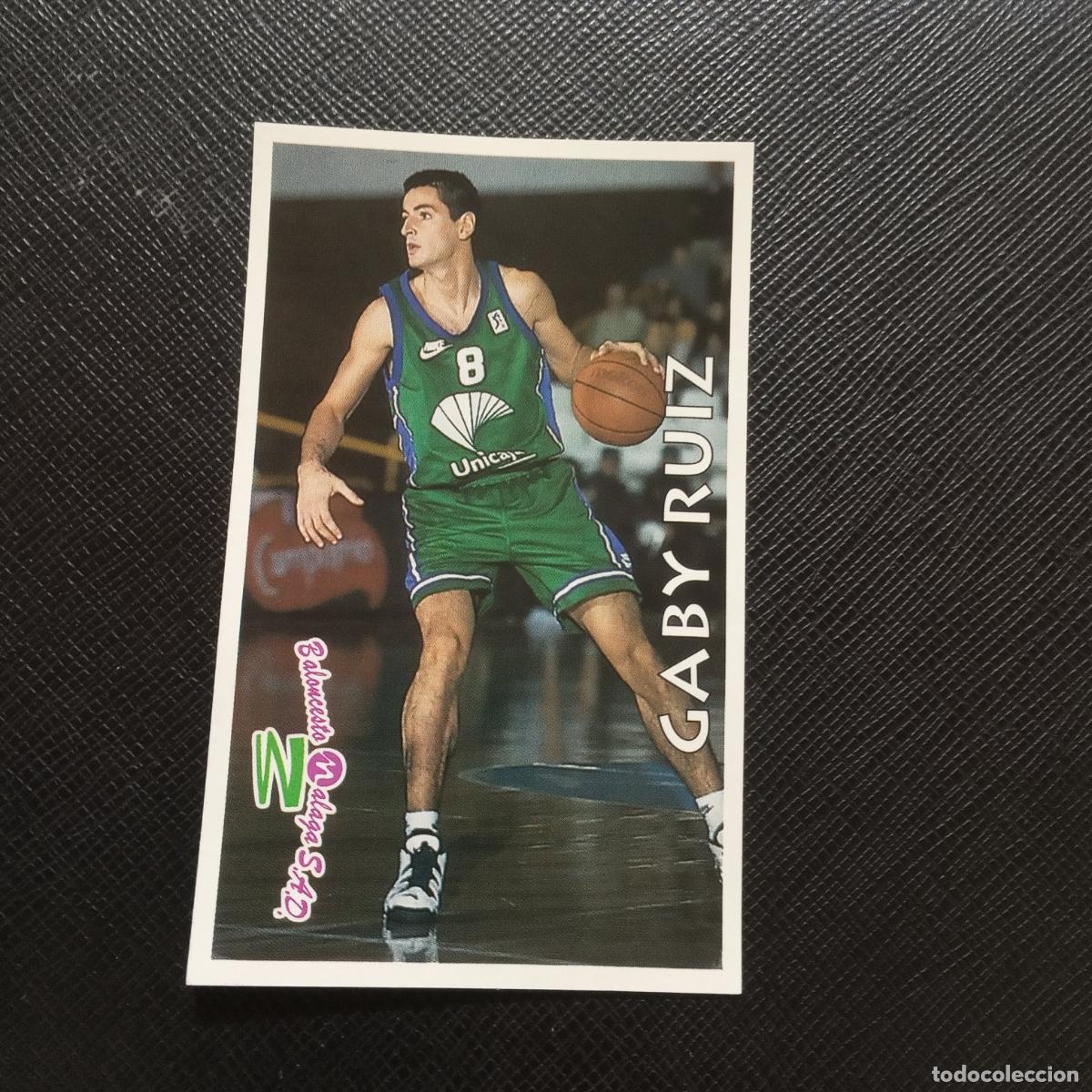 Collezionismo sportivo: 86 GABY RUIZ MALAGA MUNDICROMO ACB 96 97 BALONCESTO 1996 1997 - SIN PEGAR - A98 PG118